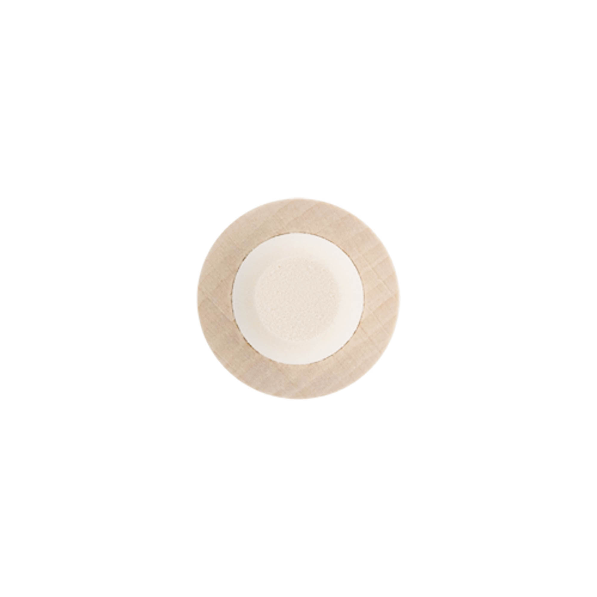 Bouchon à prise 18 mm, bois/plastique, pour embouchure : liège Bouchon à prise 18 mm, bois/plastique, pour embouchure : liège