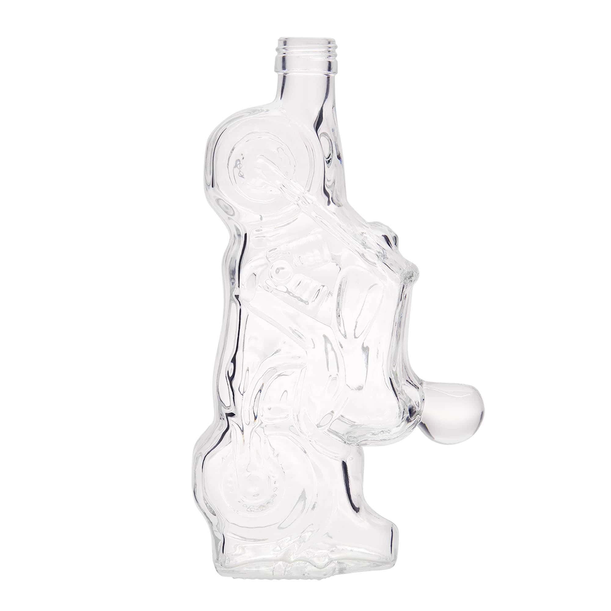 Bouteille en verre 350 ml « Moto », ouverture : PP 28