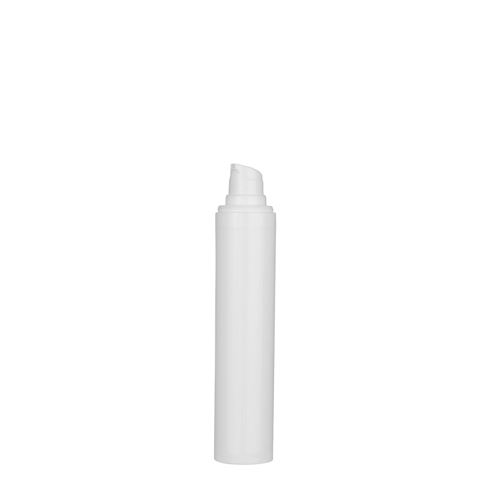 Distributeur sans air 50 ml « Micro », plastique PP, blanc