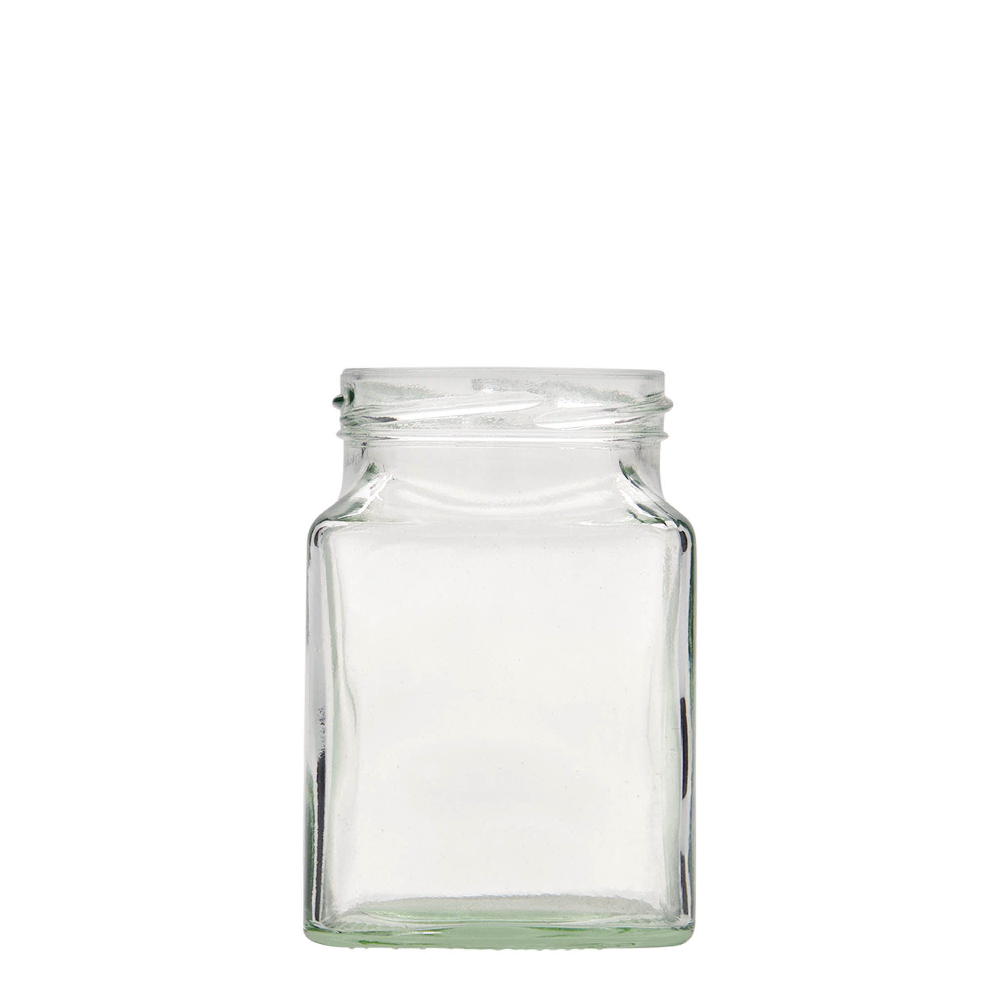 314 ml verre carré, ouverture : Twist-Off (TO 63) 314 ml verre carré, ouverture : Twist-Off (TO 63)