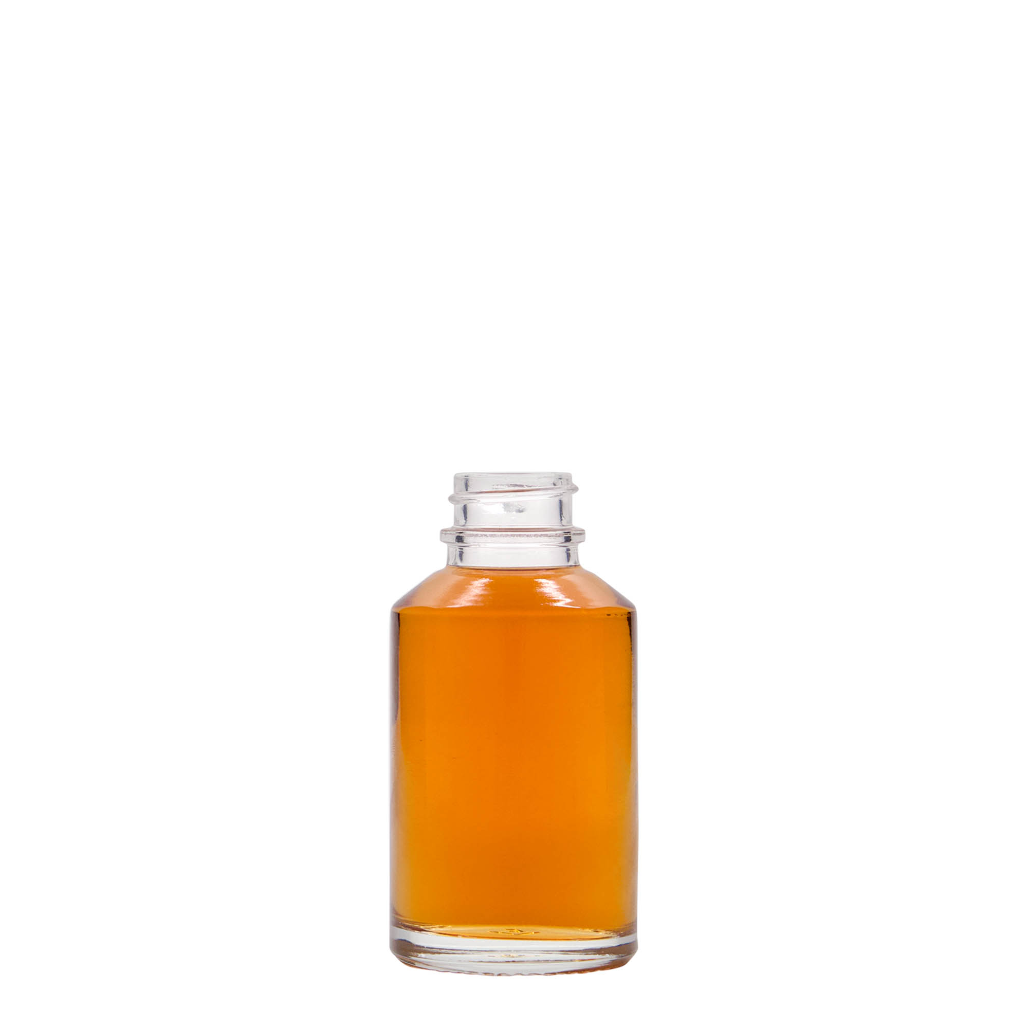Flacon en verre 50 ml « Hella », ouverture : GPI 22