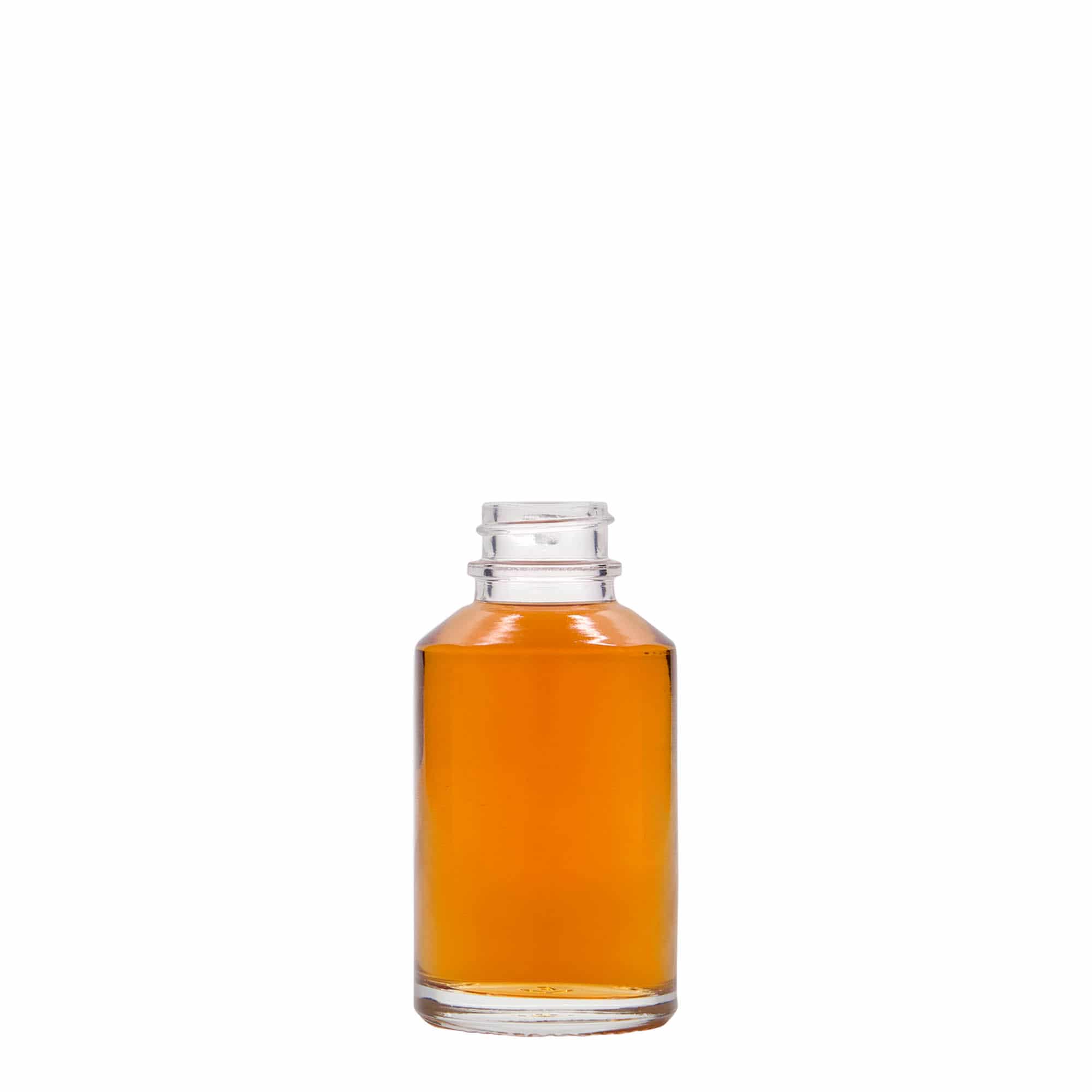 Flacon en verre 50 ml « Hella », ouverture : GPI 22