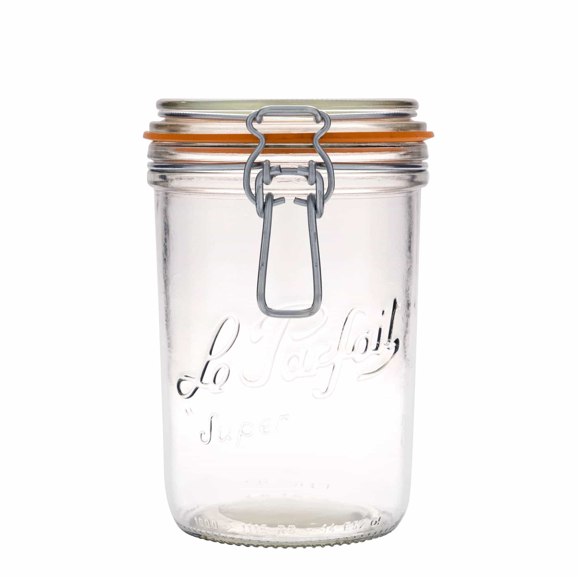 Bocal à fermeture mécanique 1 000 ml 'Le Parfait Super Terrine', bouchage: bouchon mécanique