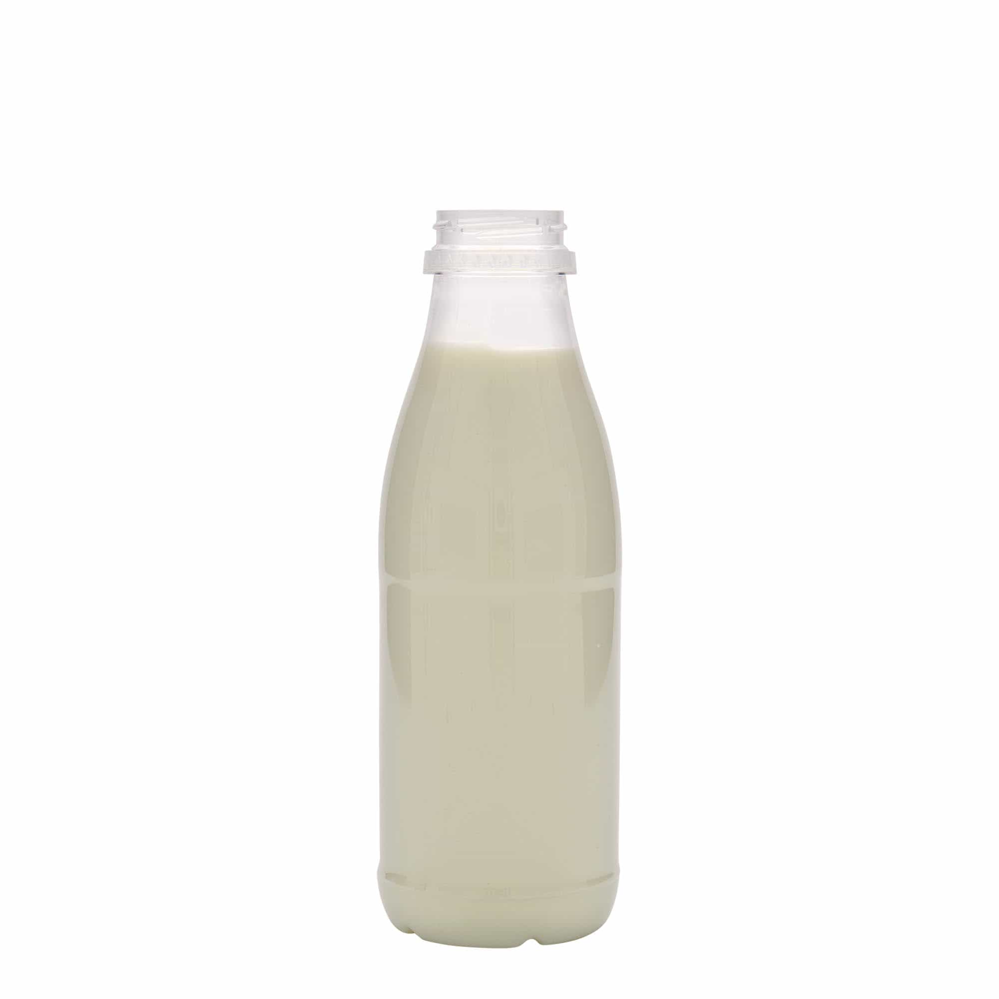 Bouteille PET 500 ml « Milk and Juice », plastique, ouverture : 38 mm