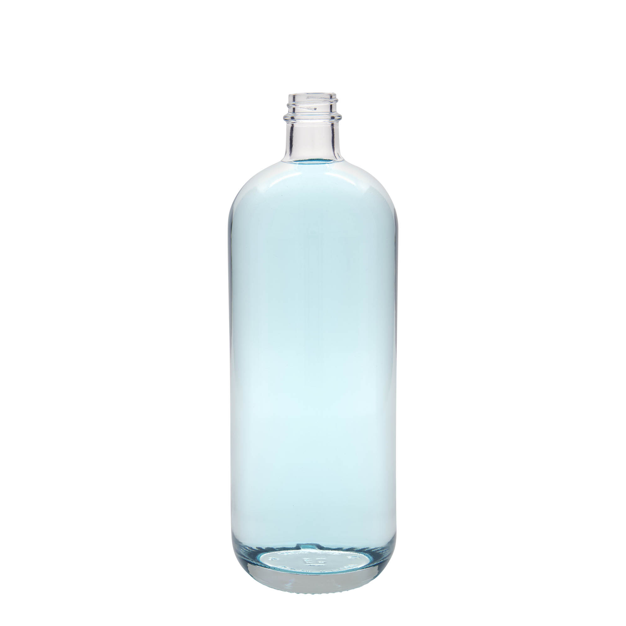 Bouteille en verre 1000 ml 'Lotto', ouverture : GPI 28 Bouteille en verre 1000 ml 'Lotto', ouverture : GPI 28