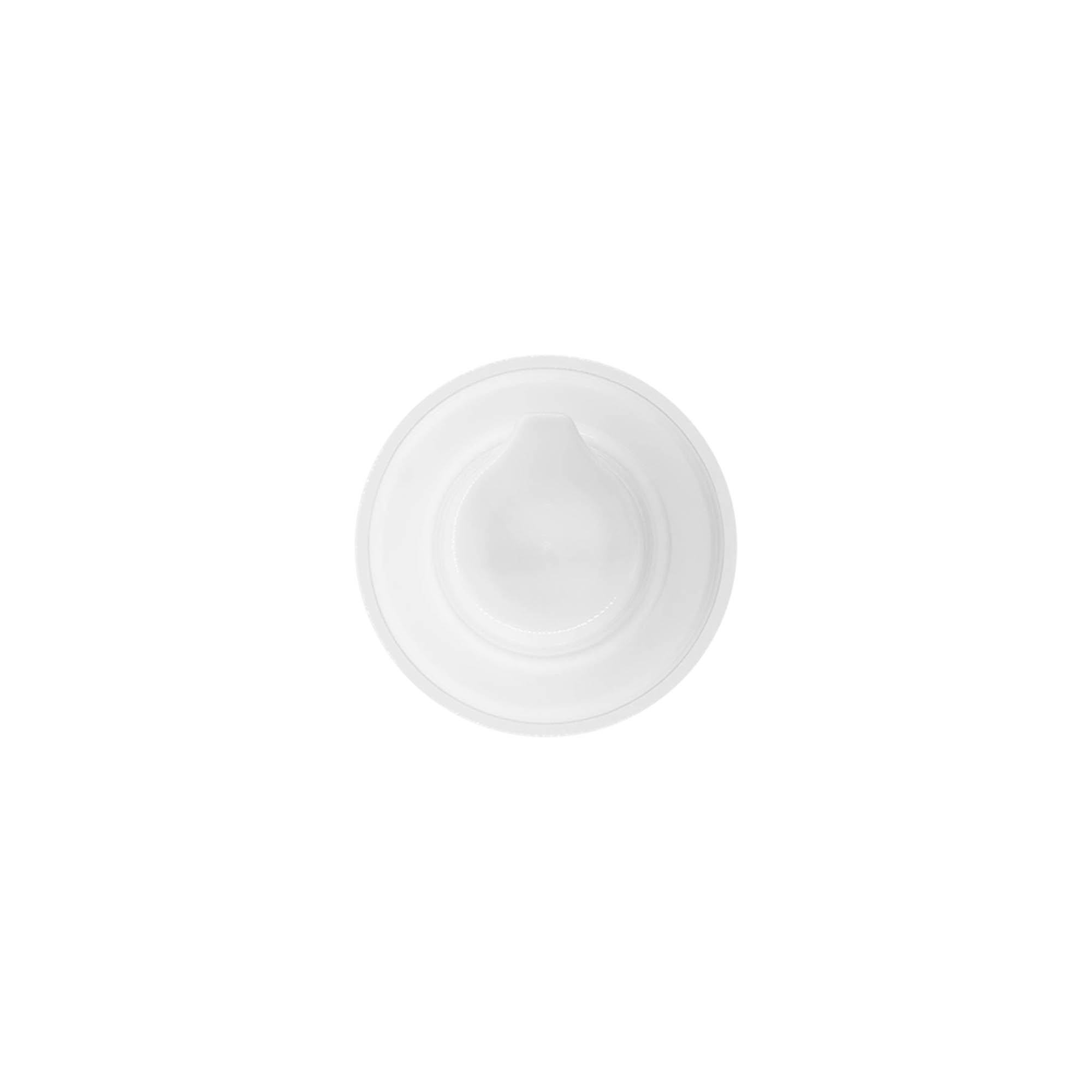 Pompe distributeur sans air 'Micro', plastique PP, blanc