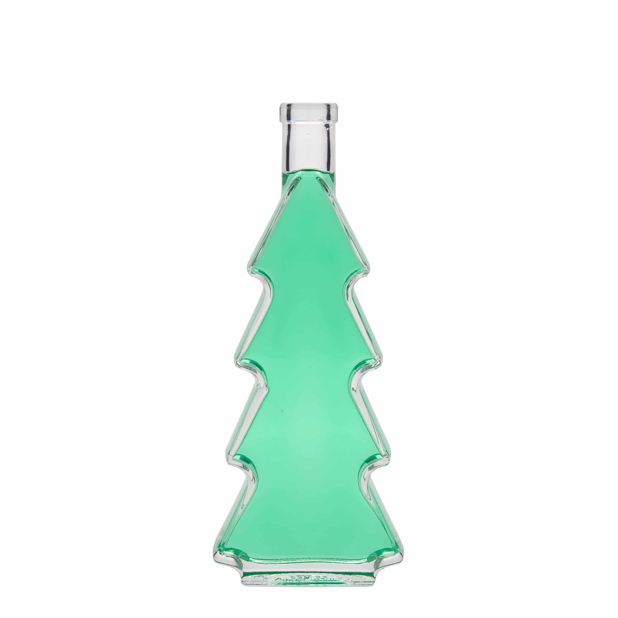 Bouteille en verre 350 ml 'Sapin', ouverture : bouchon en liège Bouteille en verre 350 ml 'Sapin', ouverture : bouchon en liège