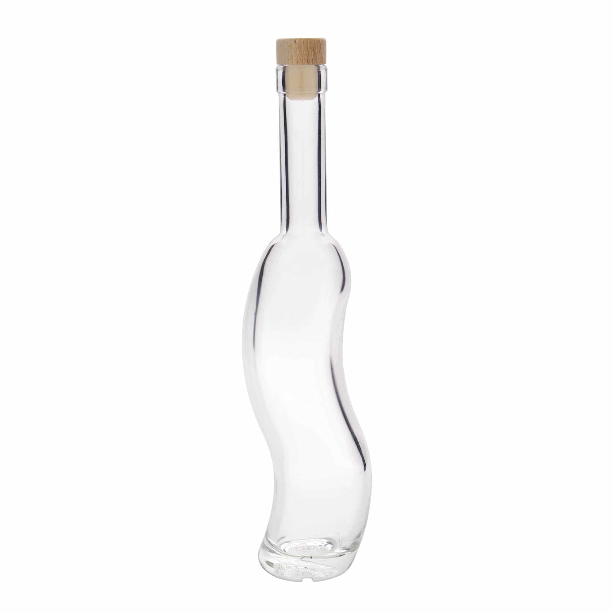 Bouteille en verre 350 ml 'La-Ola', demi-ronde, ouverture : bouchon en liège