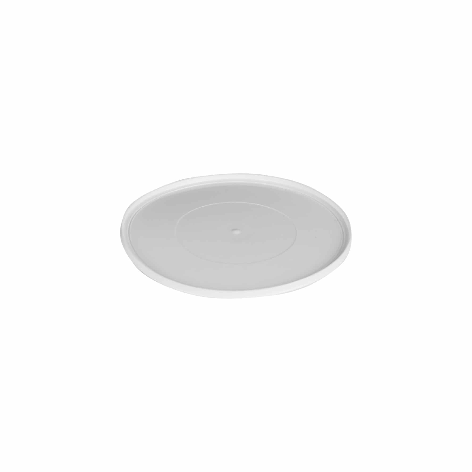 Couvertures pour 200 ml 'Bianca', plastique PP, blanc