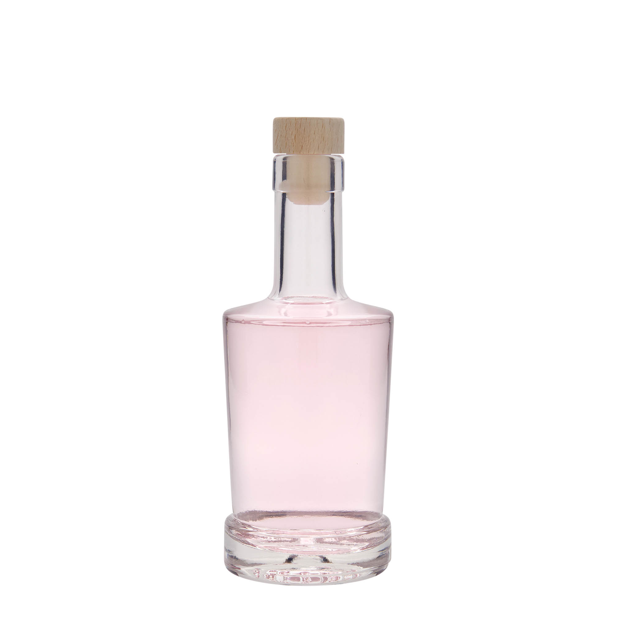 Bouteille en verre 250 ml 'Deborah', ouverture : liège