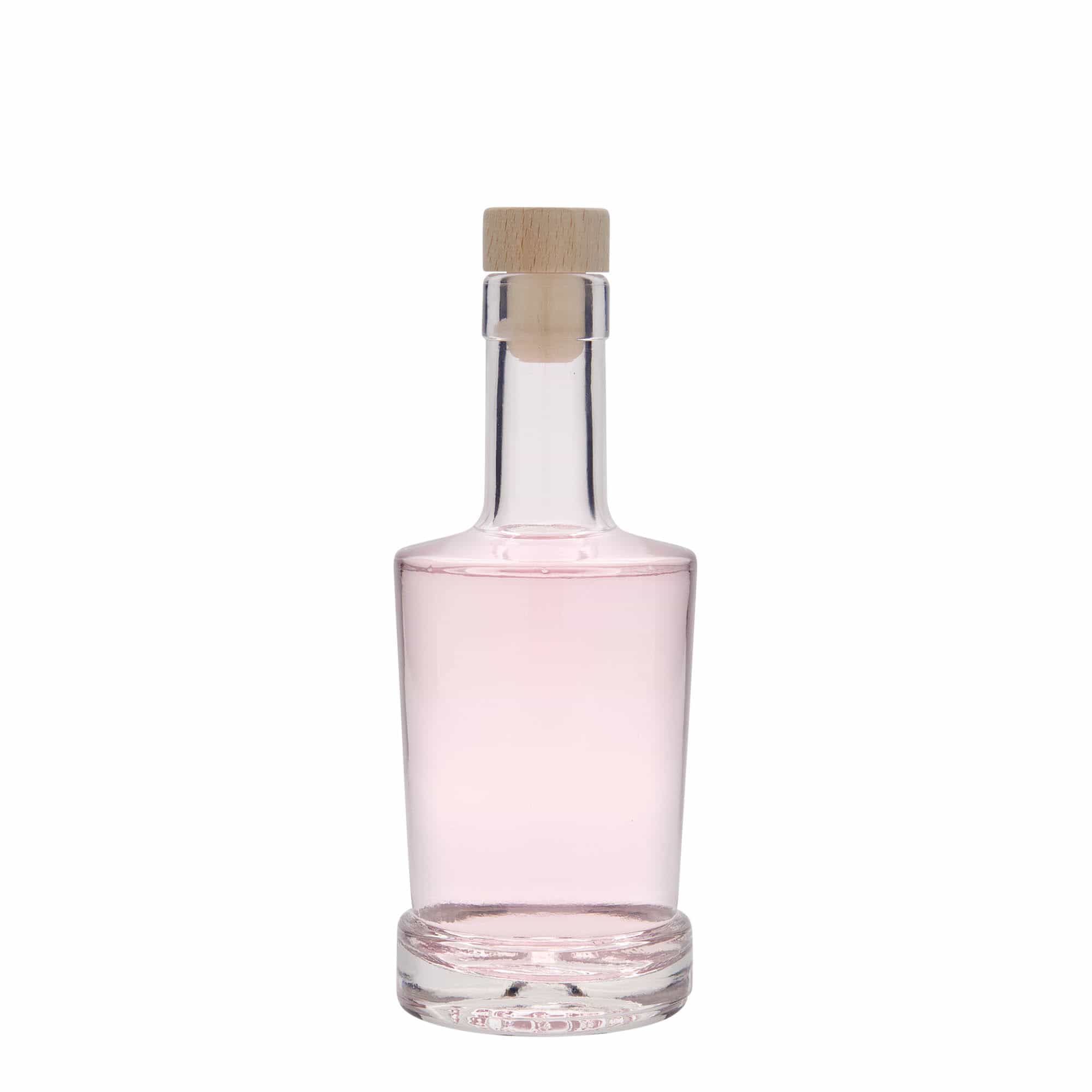 Bouteille en verre 250 ml 'Deborah', ouverture : liège