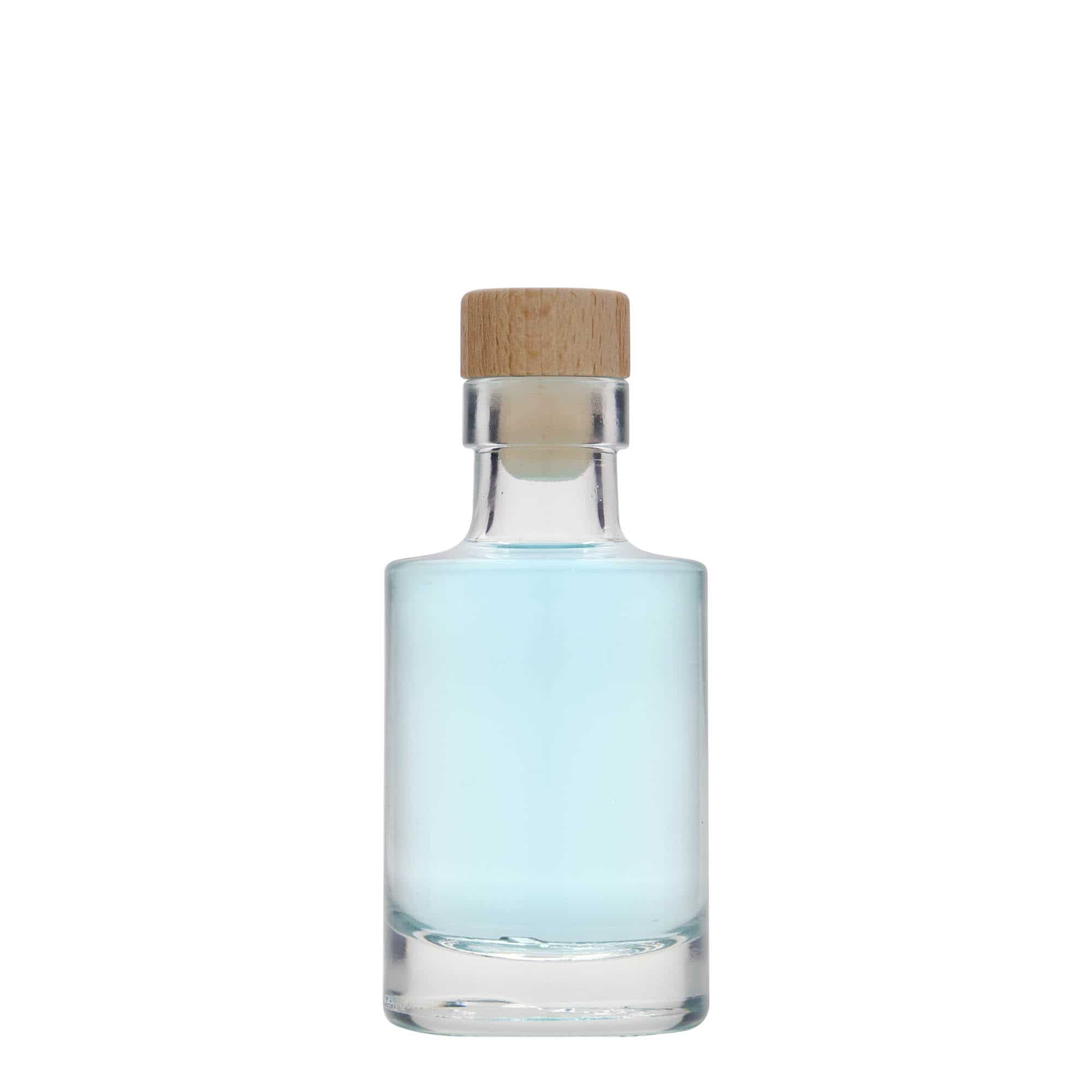 Flacon en verre 100 ml « Aventura », ouverture : bouchon en liège