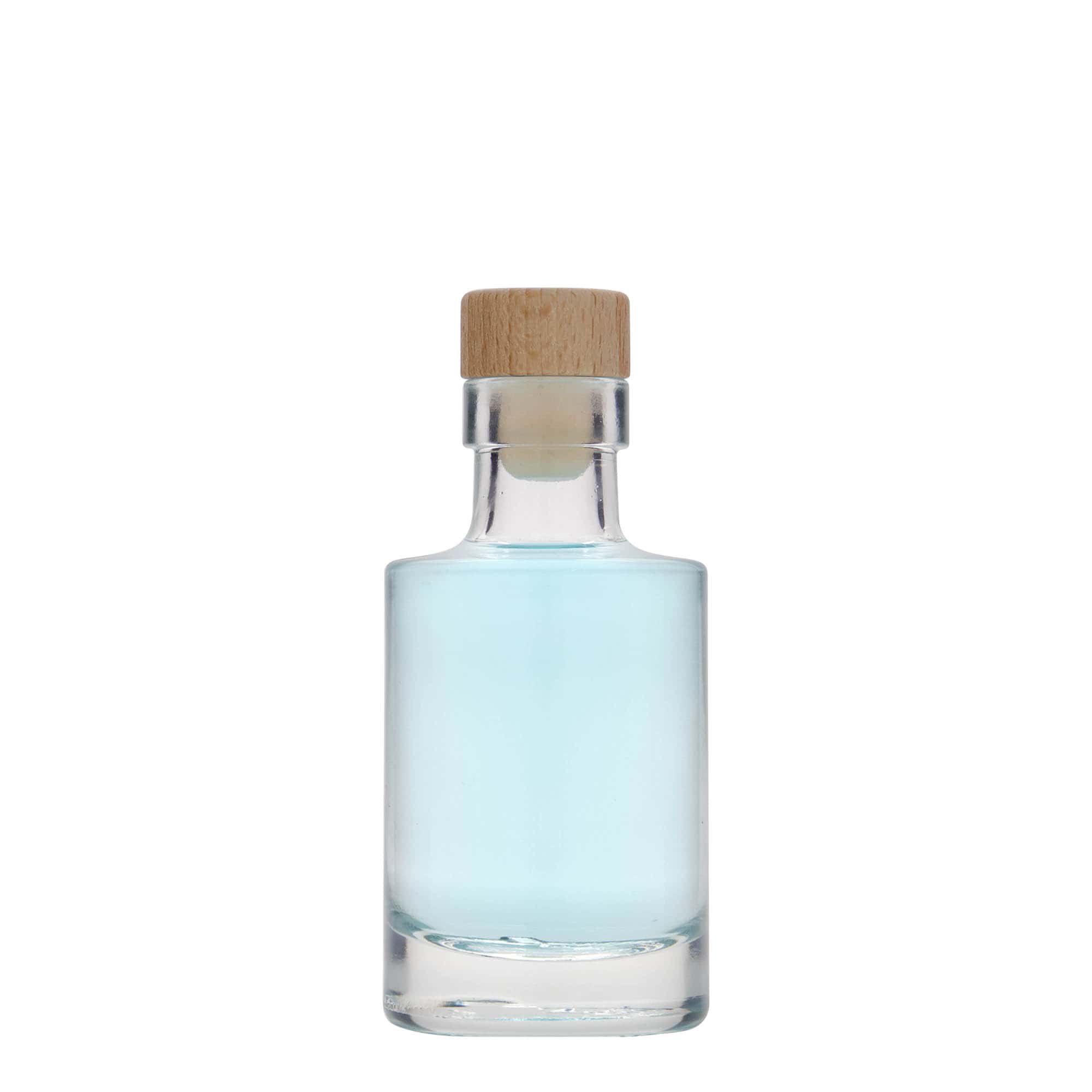 Flacon en verre 100 ml « Aventura », ouverture : bouchon en liège