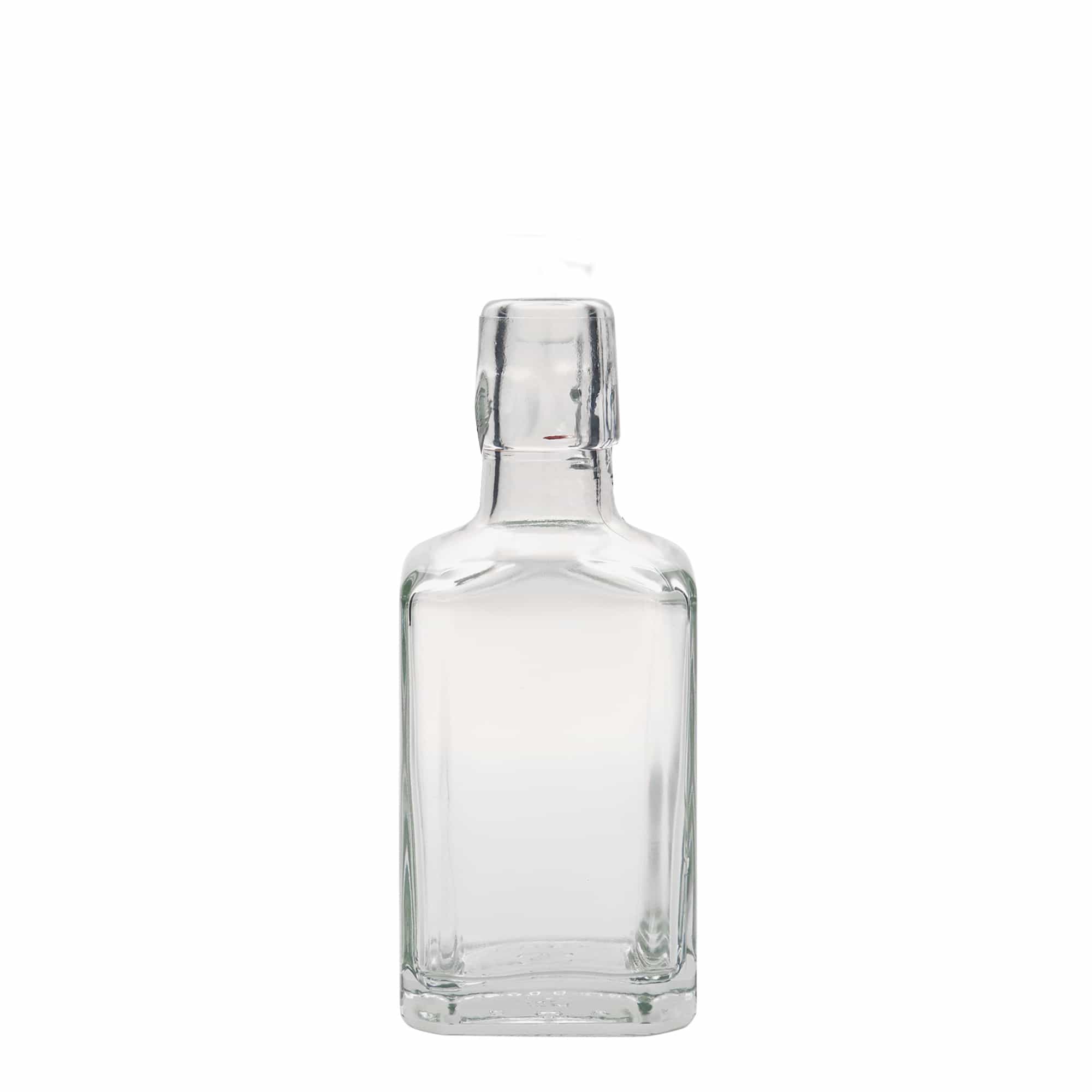 Flacon en verre 250 ml « Rialto », carré, ouverture : fermeture à bascule
