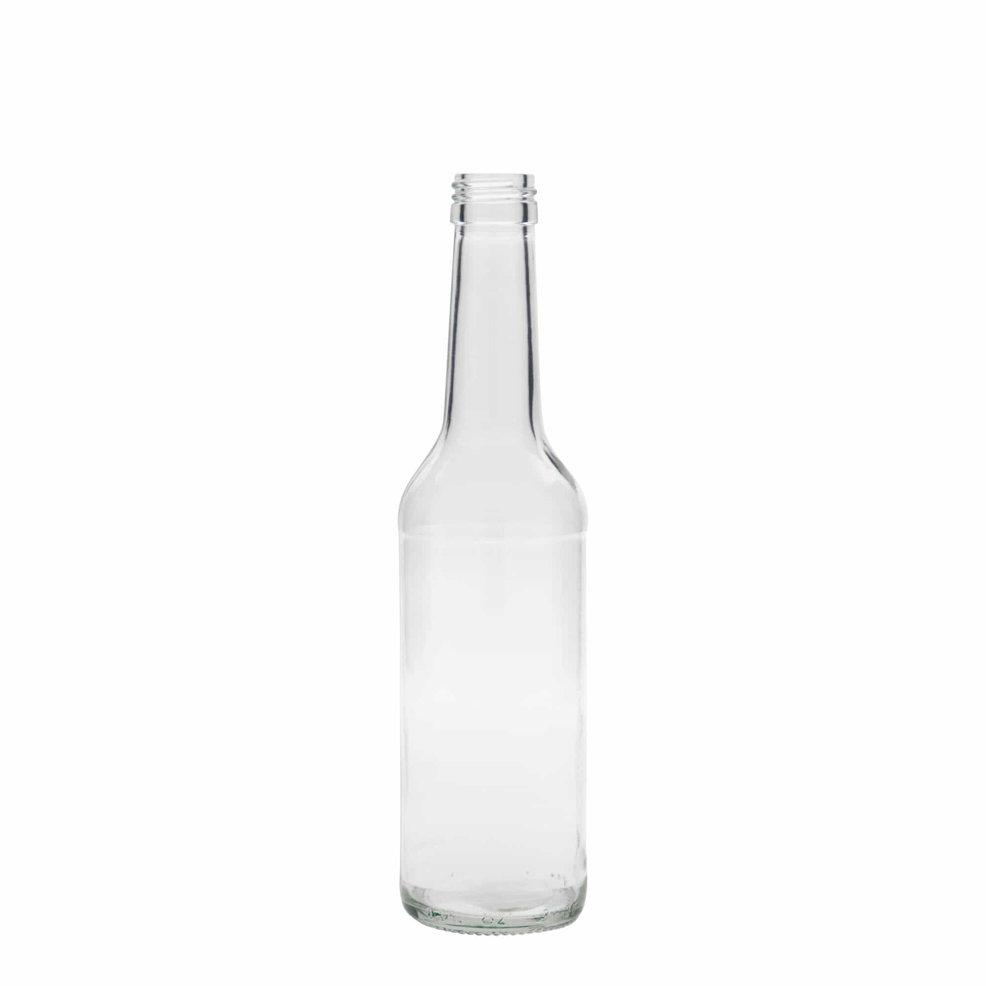 Bouteille en verre 350 ml à col droit, ouverture : PP 28