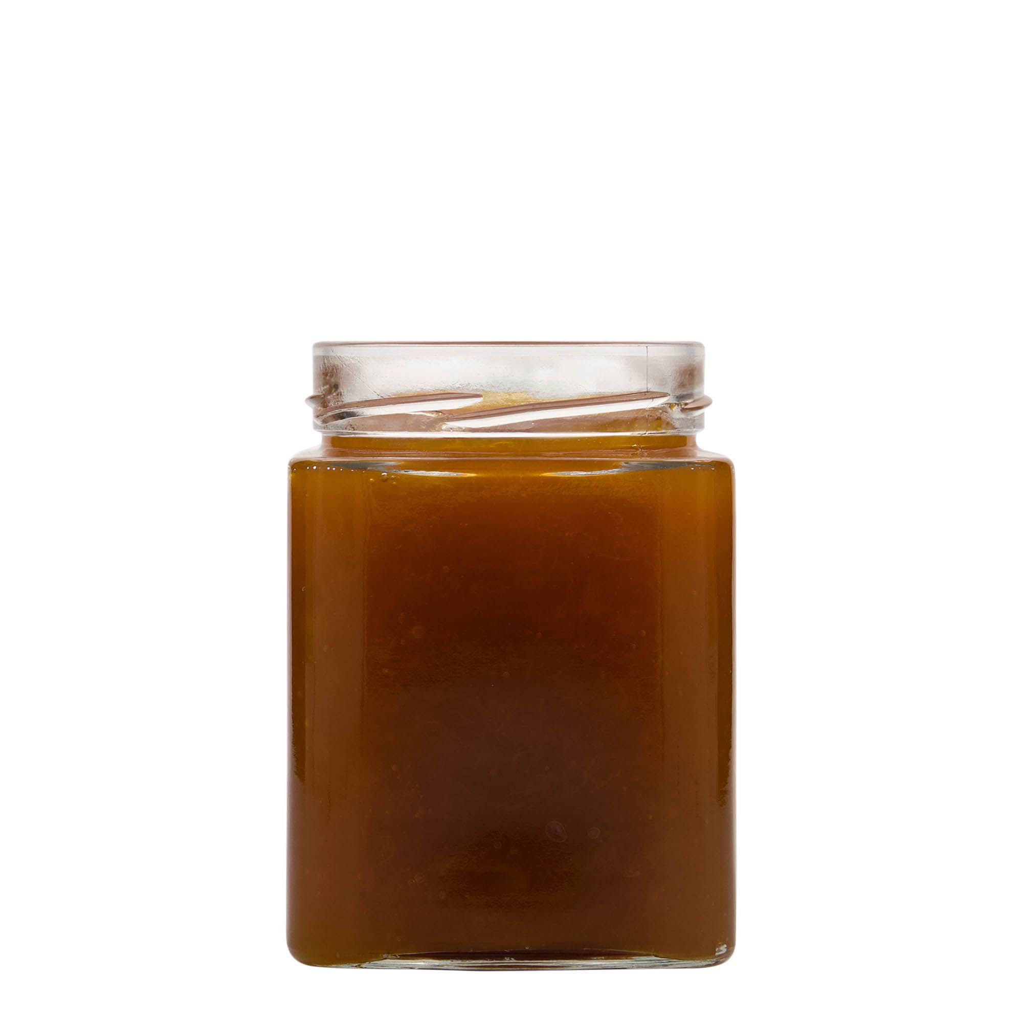 580 ml verre carré « Ikarus », ouverture : Deep-Twist-Off (DTO 82)