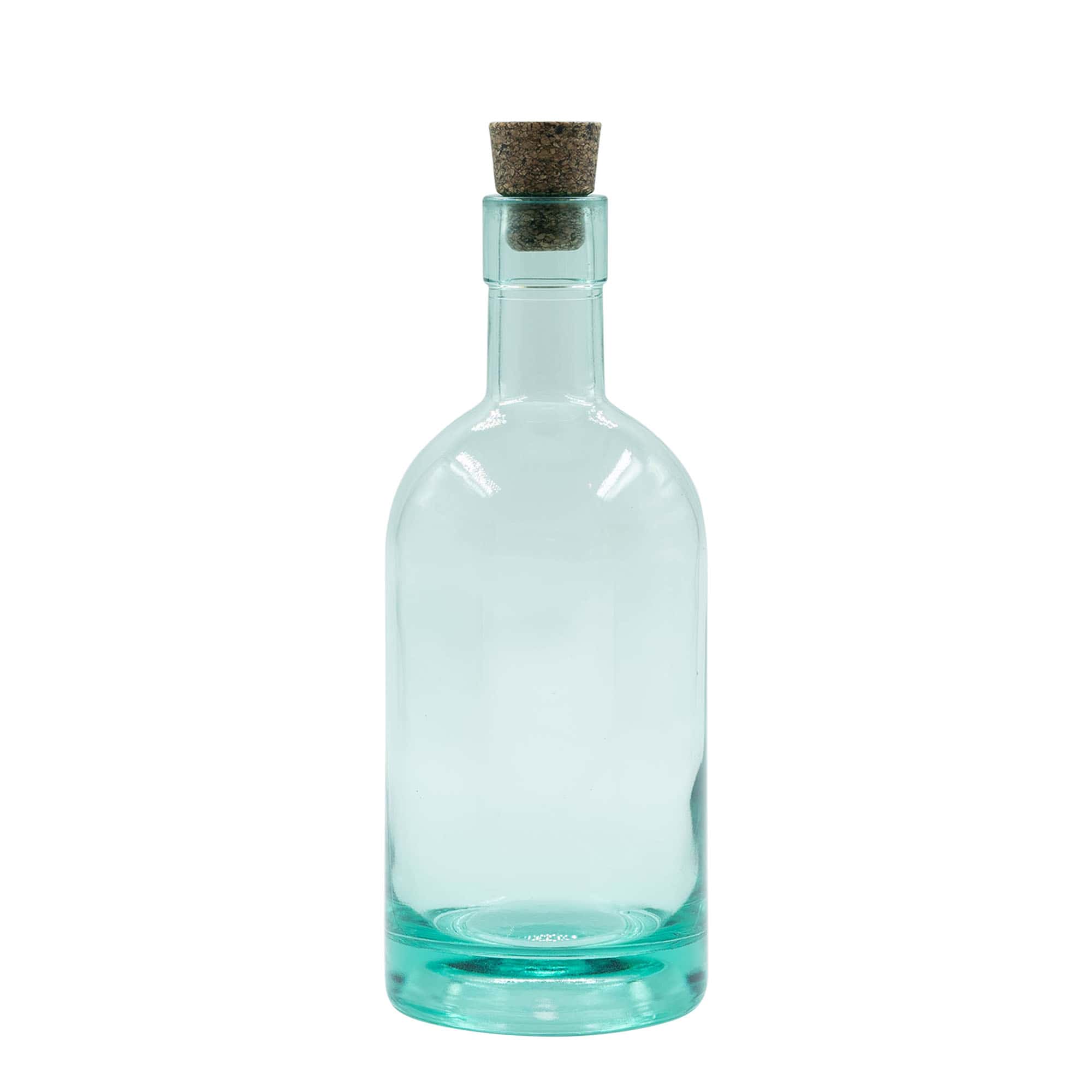 Bouteille en verre 700 ml 'Eco Dome', ouverture : liège