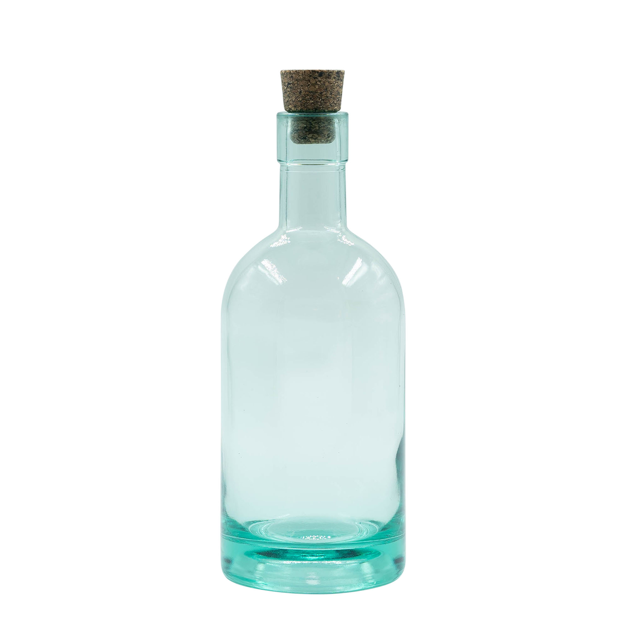 Bouteille en verre 700 ml 'Eco Dome', ouverture : liège Bouteille en verre 700 ml 'Eco Dome', ouverture : liège