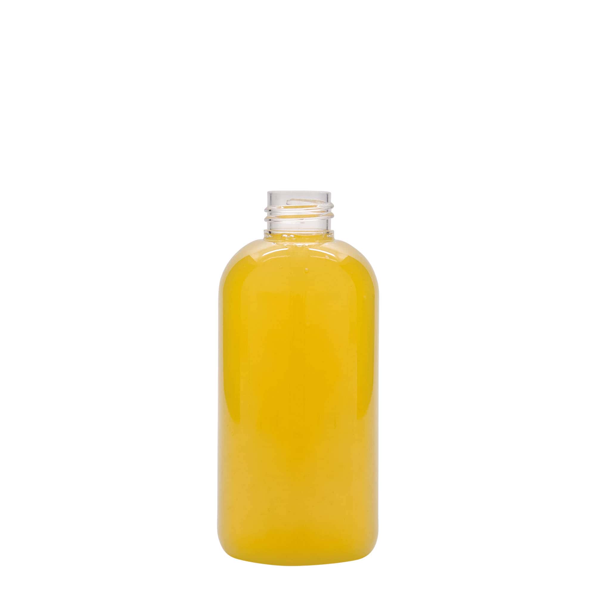 Bouteille PET 200 ml 'Boston', plastique, ouverture : 24/410 Bouteille PET 200 ml 'Boston', plastique, ouverture : 24/410