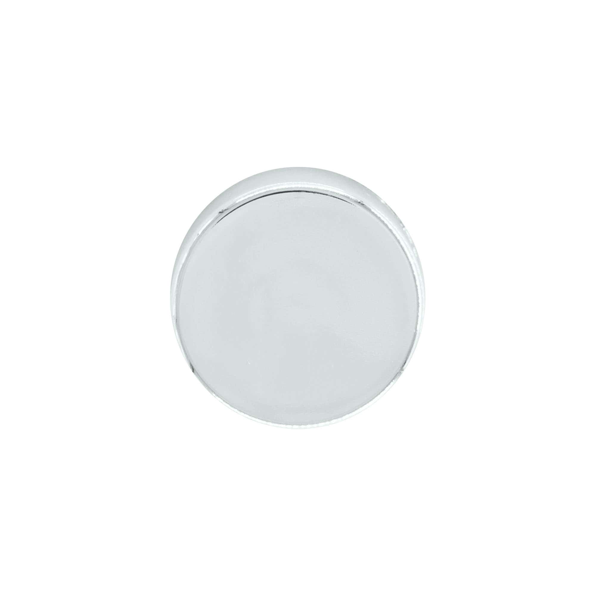 Bouchon à vis, plastique ABS, argenté, pour ouverture : GPI 33/400