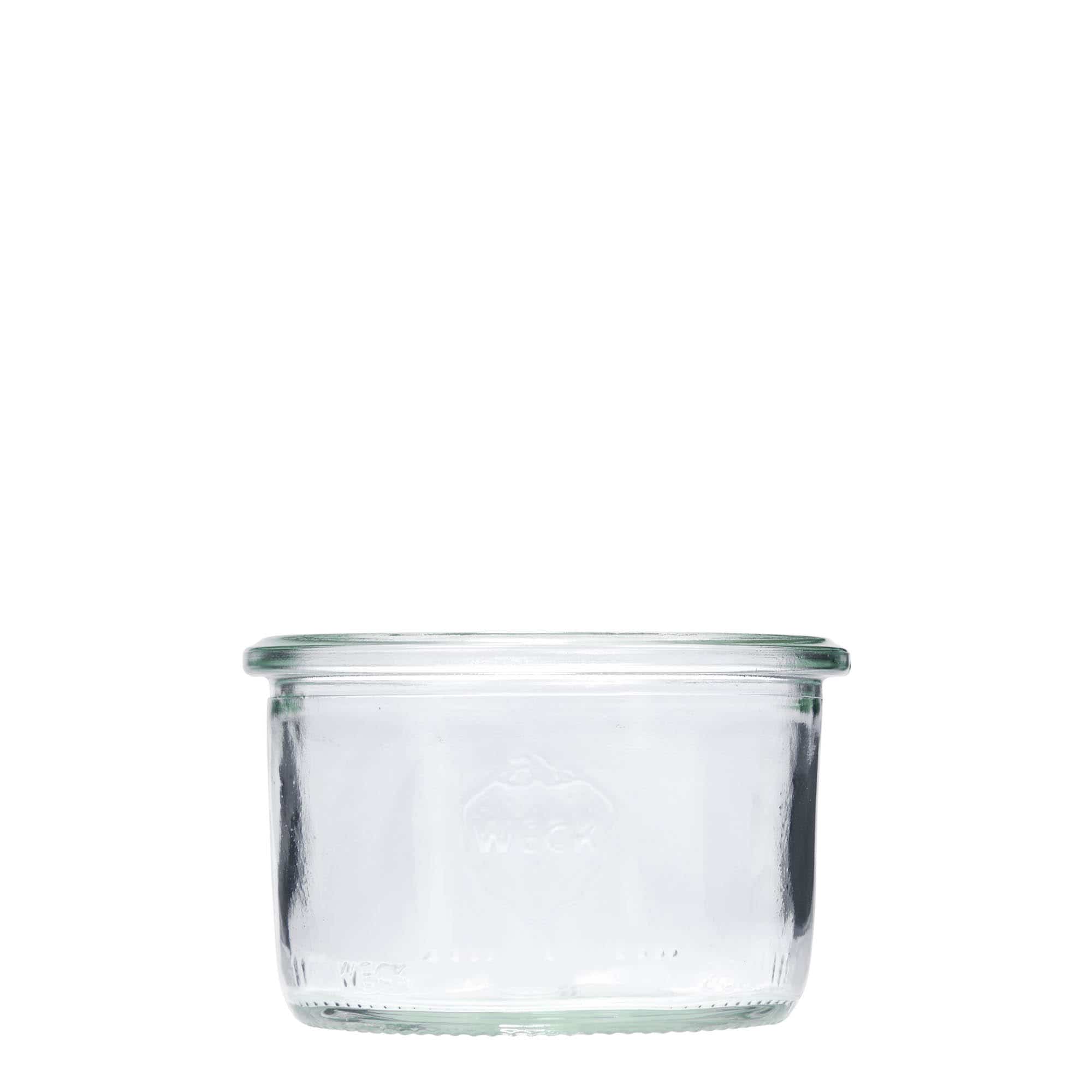Verrine WECK 200 ml, bouchage: bords arrondis Verrine WECK 200 ml, bouchage: bords arrondis