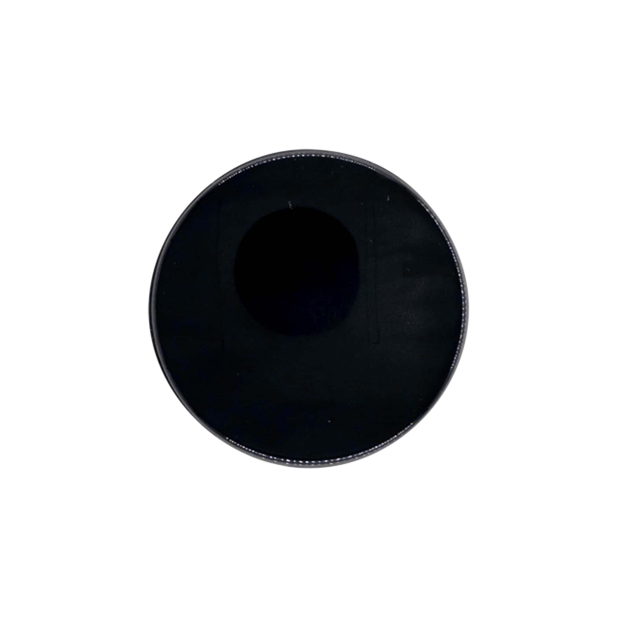 Bouchon pour pot à épices moulin, plastique PP, noir, pour bouchage: GPI 38/400