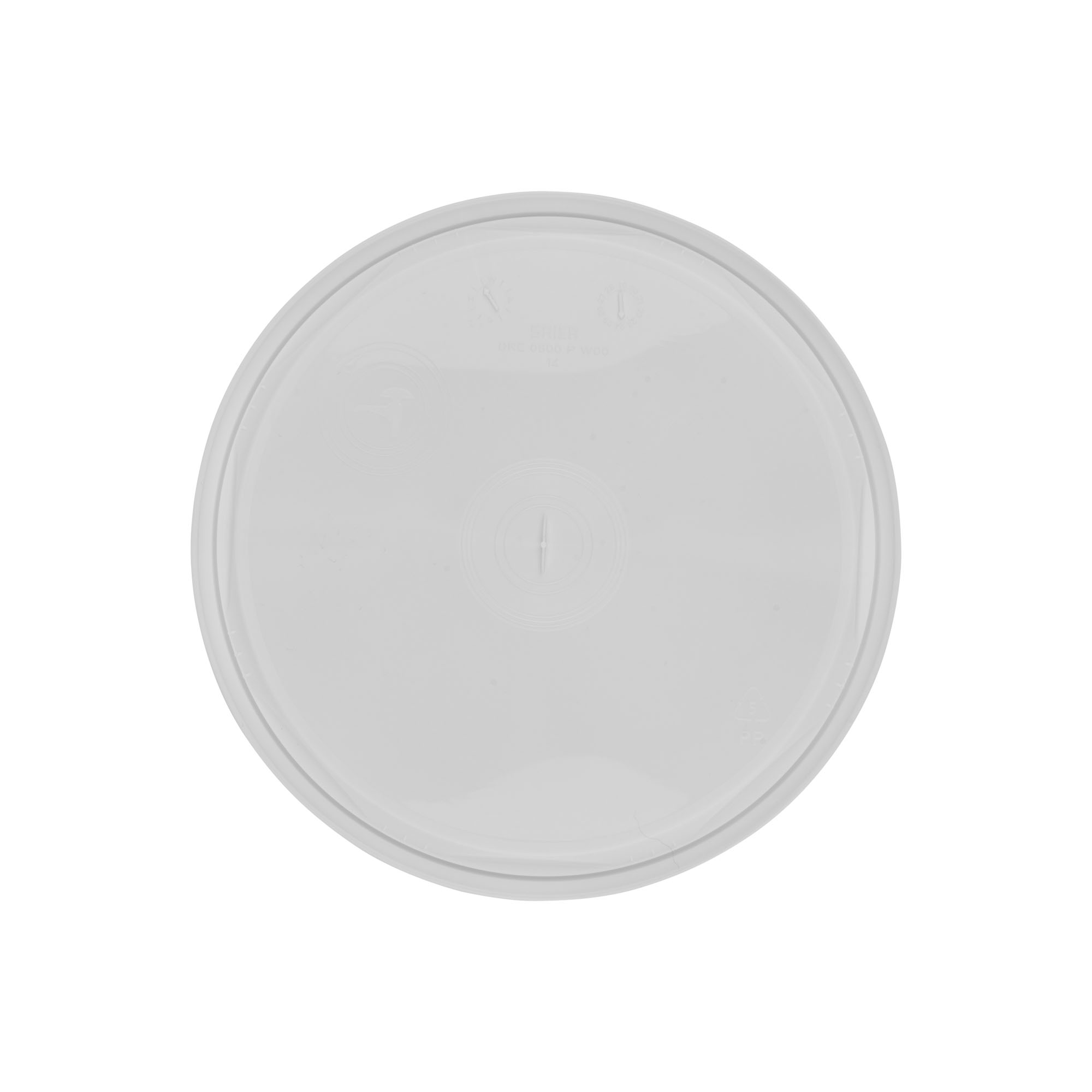 Couvercle pour seau de 5-6 l, plastique PP, blanc Couvercle pour seau de 5-6 l, plastique PP, blanc