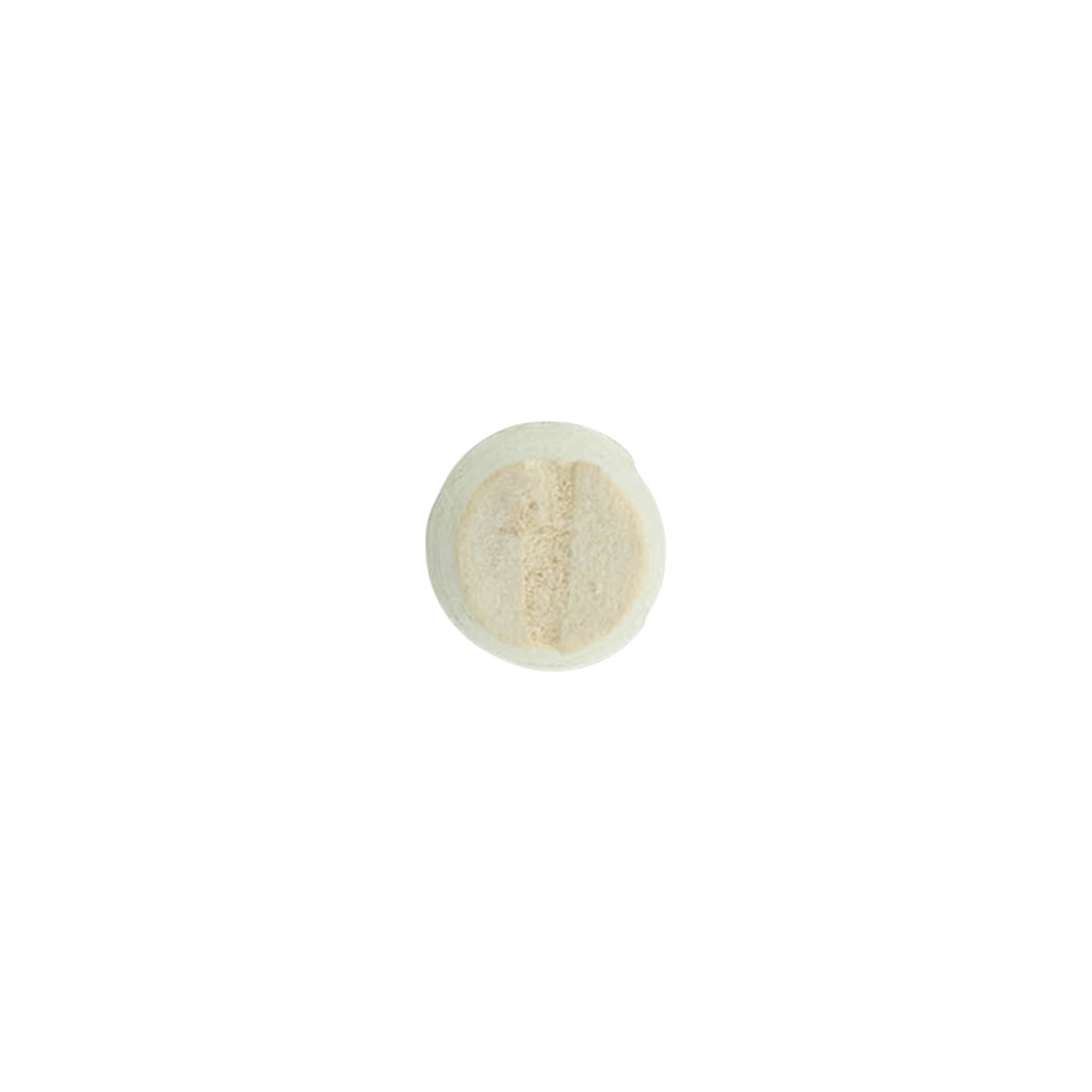 Bouchon conique 9-12 x 22, bouchon pressé, beige, pour ouverture : liège