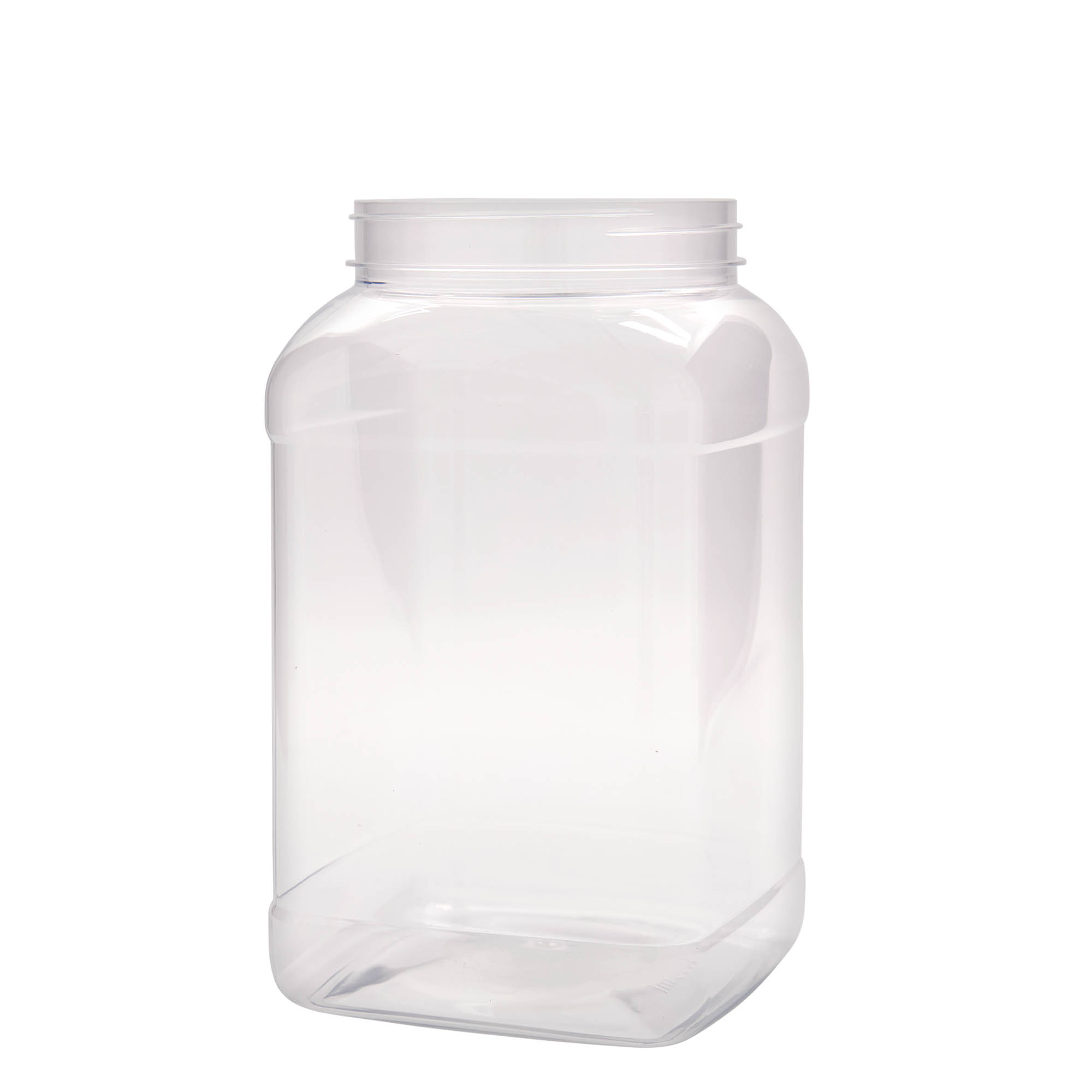 Boîte PET 3 000 ml 'Dana', carrée, plastique, ouverture : 110/400 Boîte PET 3 000 ml 'Dana', carrée, plastique, ouverture : 110/400