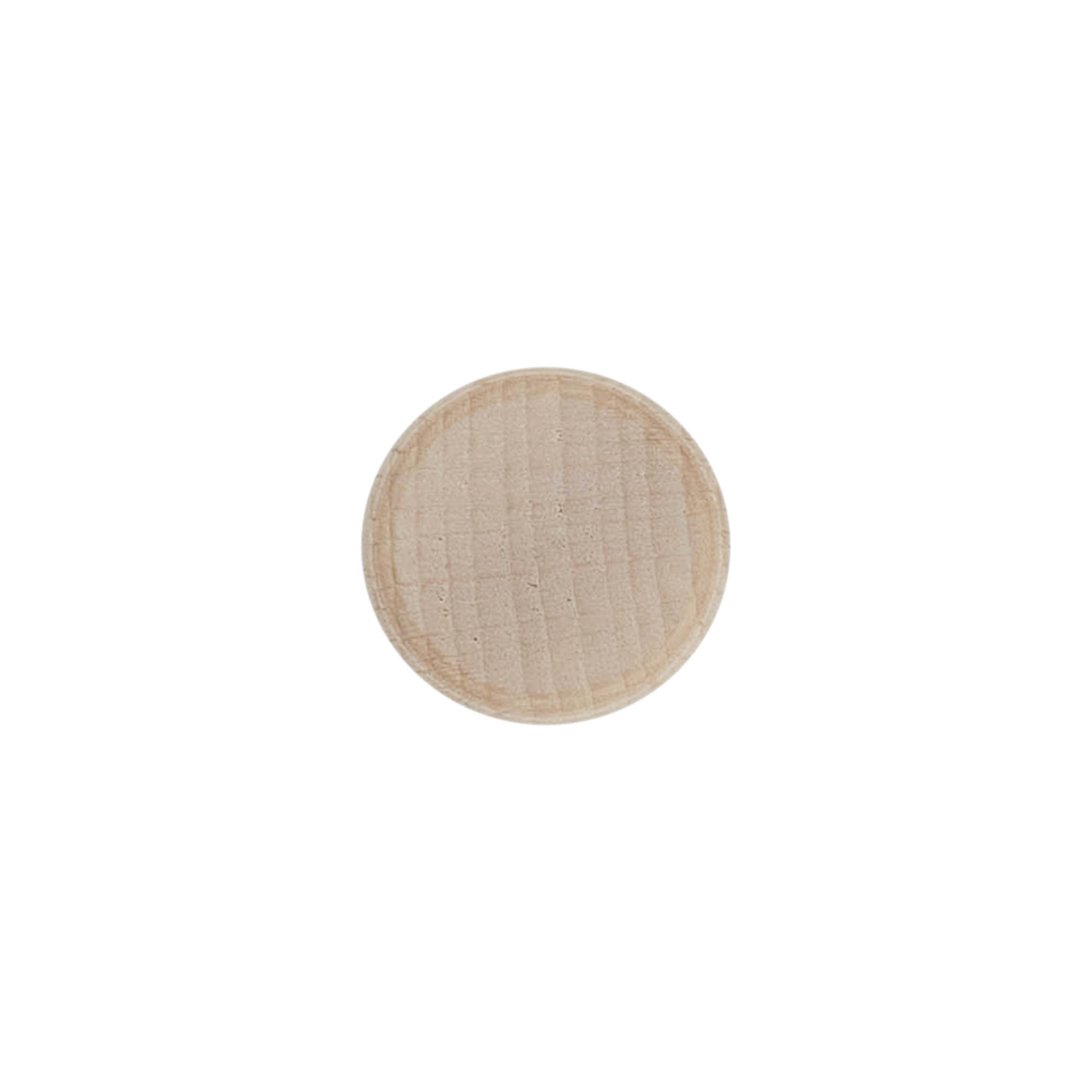 Bouchon à poignée avec ouverture doseuse 19 mm, bois/plastique, beige, pour embouchure : liège