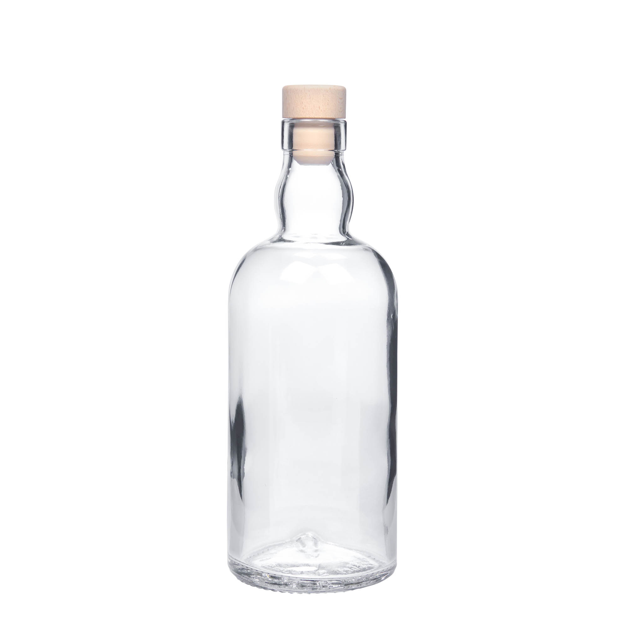 Bouteille en verre 500 ml 'Aberdeen', ouverture : bouchon en liège Bouteille en verre 500 ml 'Aberdeen', ouverture : bouchon en liège