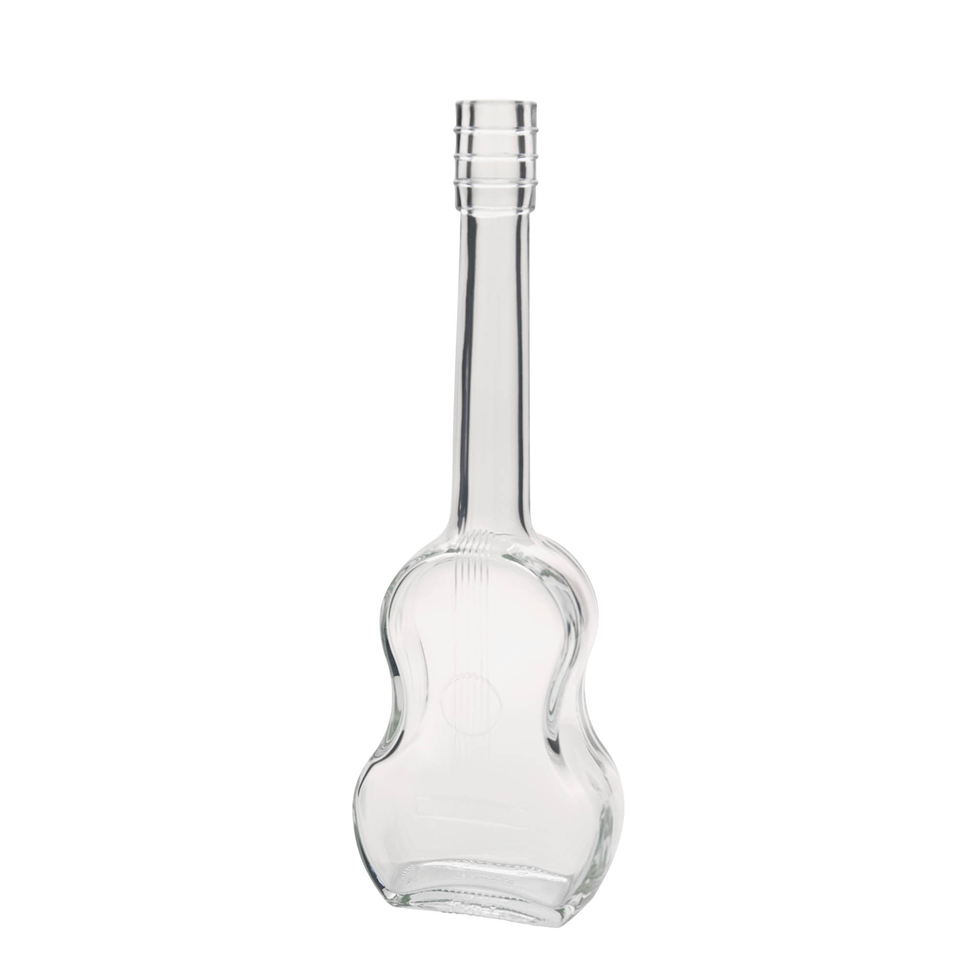 Bouteille en verre 500 ml 'Guitare', bouchage: bouchon