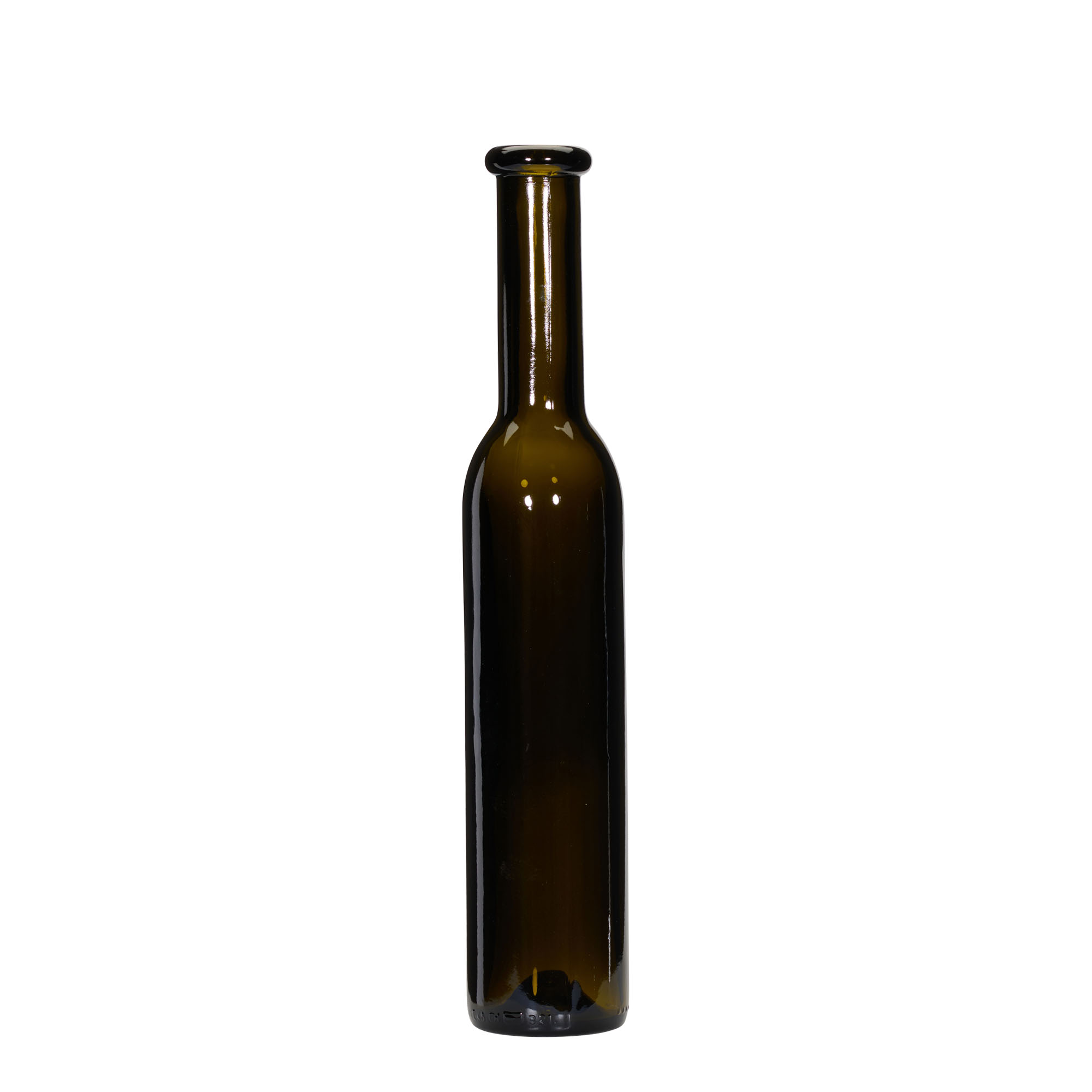 Bouteille en verre 250 ml « Rocky », vert antique, ouverture : bouchon en liège Bouteille en verre 250 ml « Rocky », vert antique, ouverture : bouchon en liège