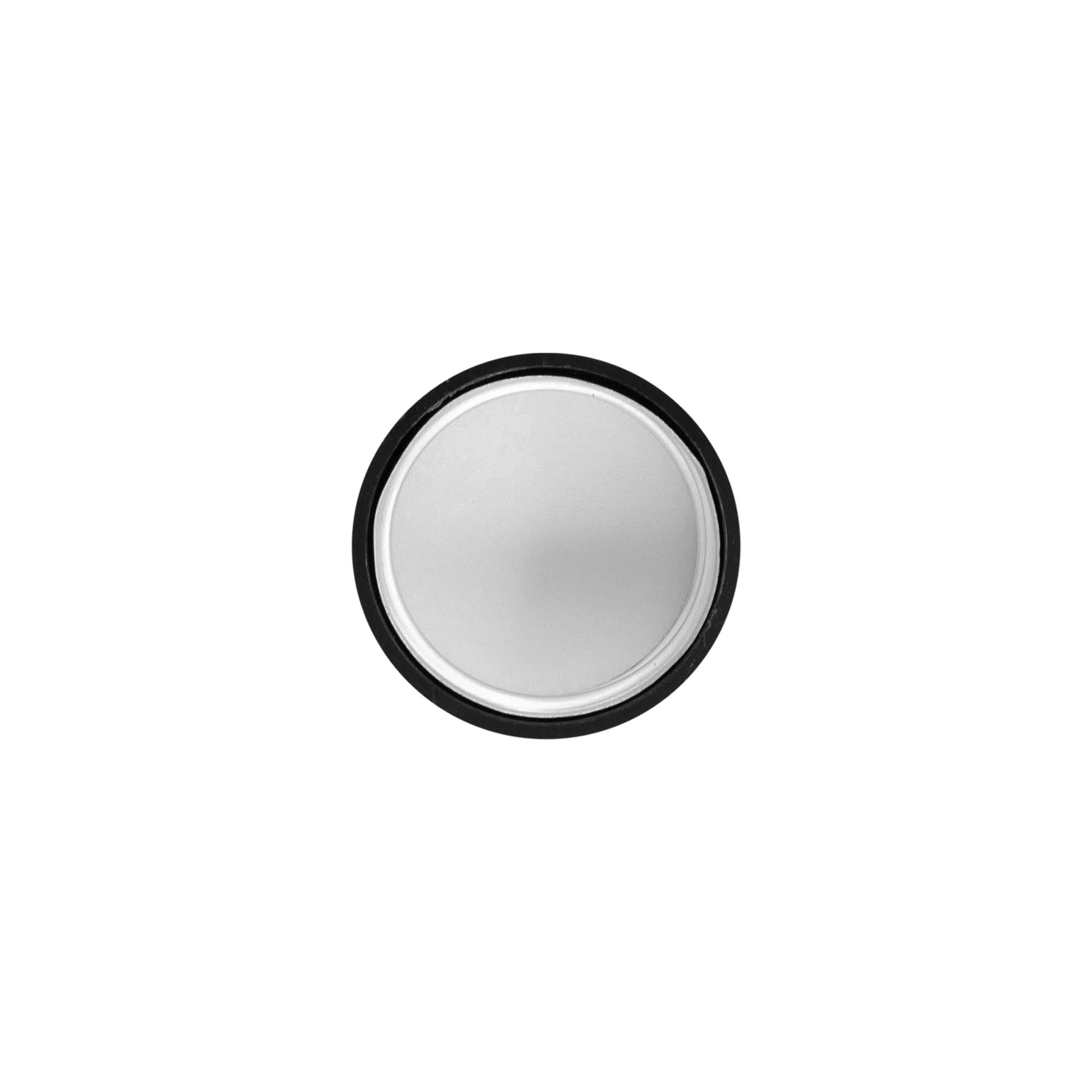 Bouchon à vis, plastique ABS, noir, pour embouchure : GPI 28/400 Bouchon à vis, plastique ABS, noir, pour embouchure : GPI 28/400