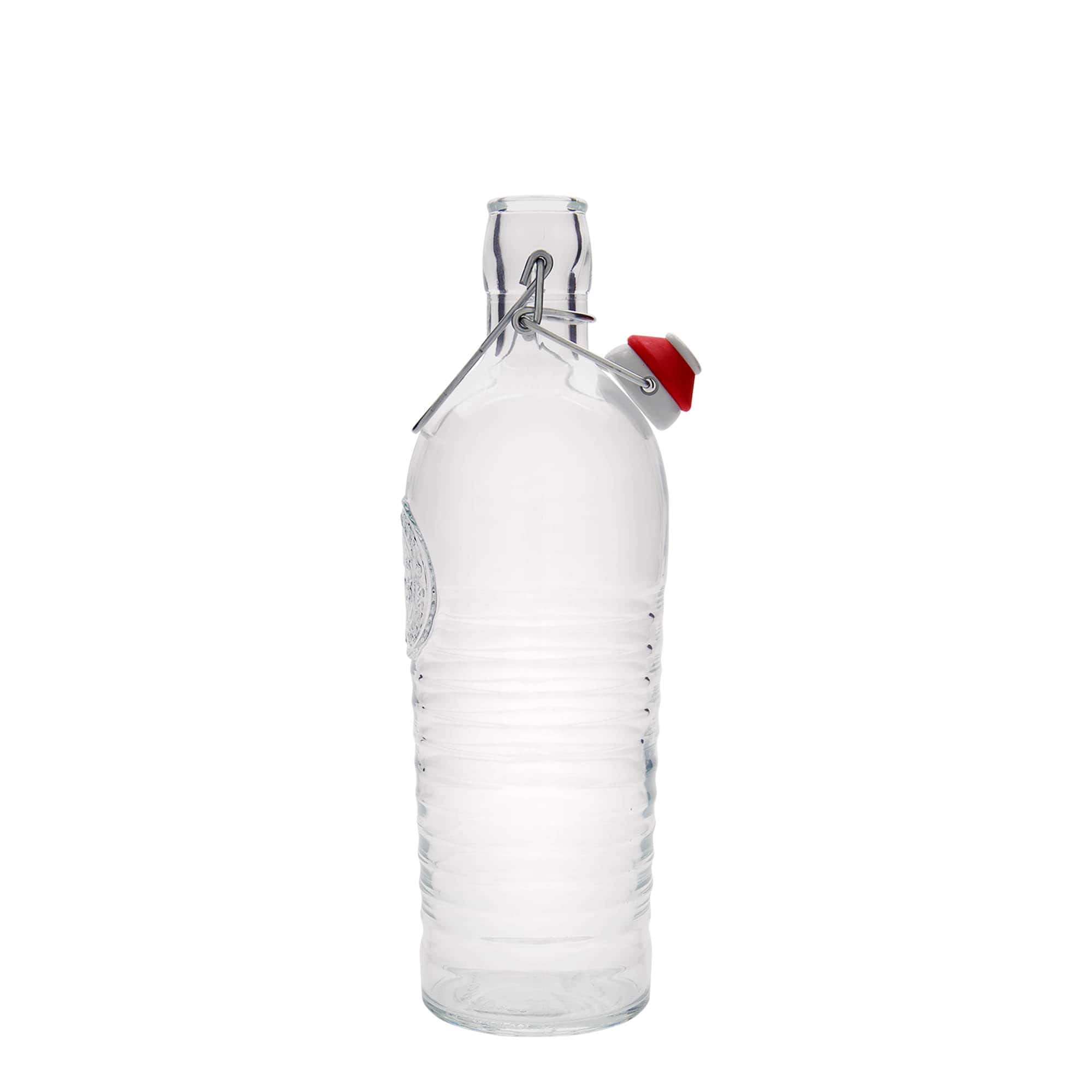 Bouteille en verre 1 200 ml 'Officina 1825', ouverture : fermeture à levier