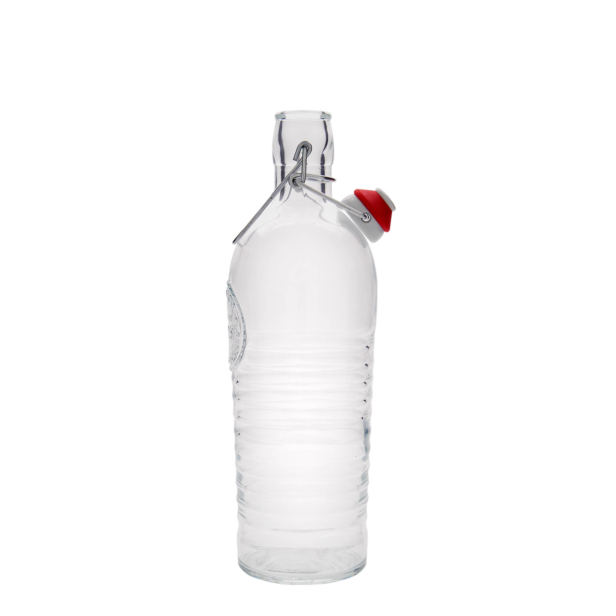 Bouteille en verre 1 200 ml 'Officina 1825', ouverture : fermeture à levier