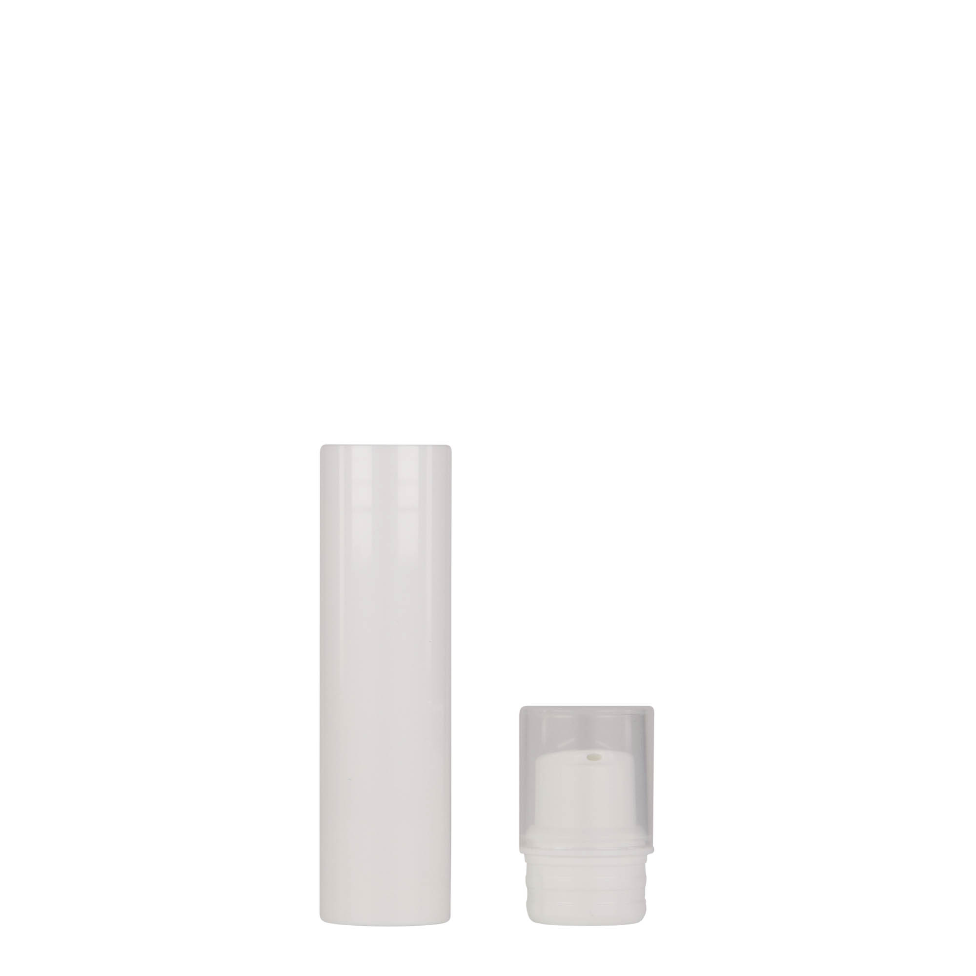 Distributeur airless 15 ml « Nano », plastique PP, blanc