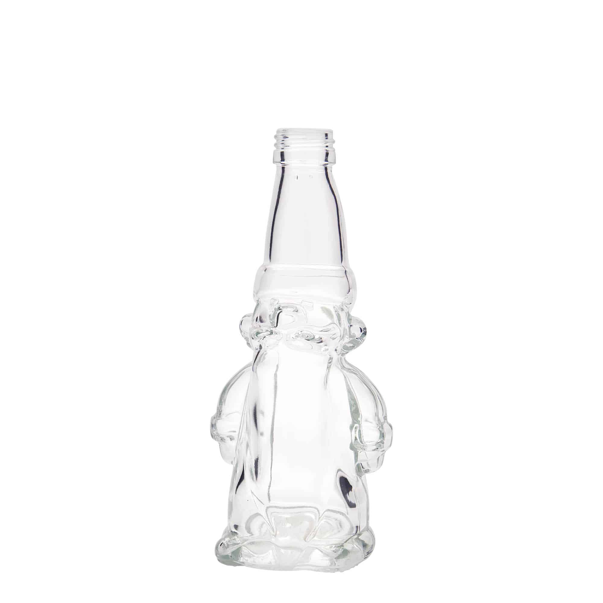 Flacon en verre 200 ml 'Lutin de Noël', ouverture : PP 28