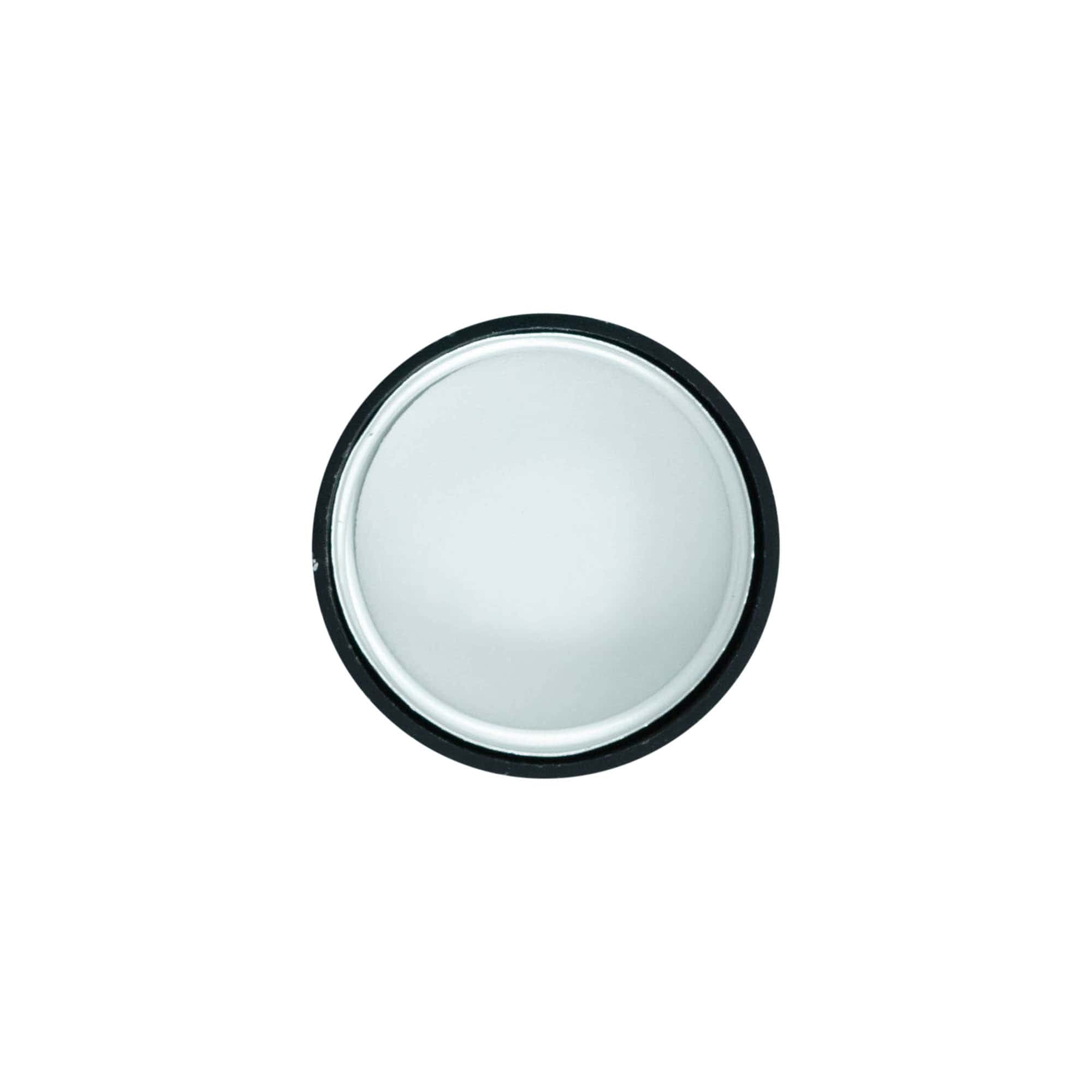 Bouchon à vis, plastique ABS, argenté, pour ouverture : GPI 33/400