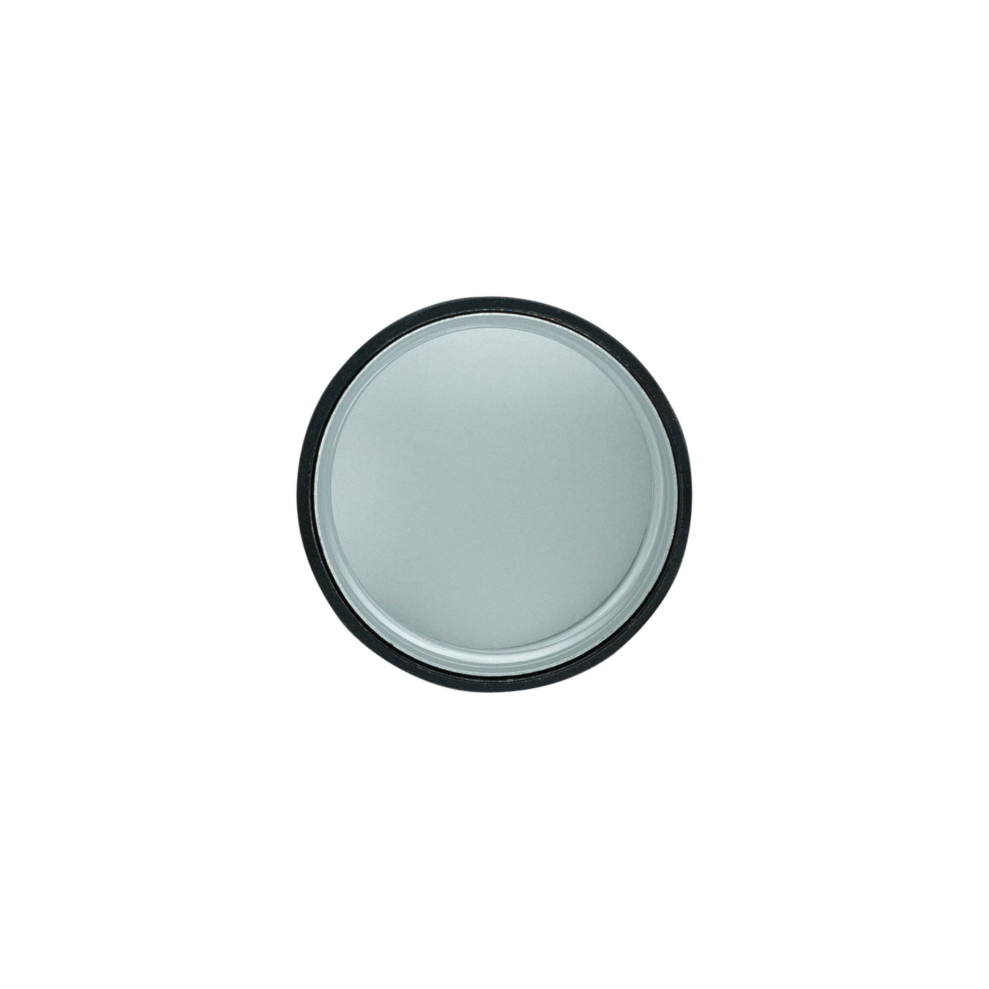 Bouchon à vis, métal-plastique, noir, pour embouchure : PP 31,5 Bouchon à vis, métal-plastique, noir, pour embouchure : PP 31,5