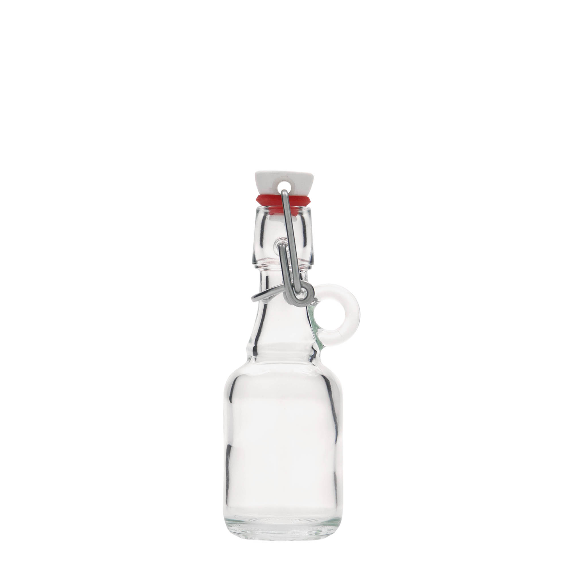Flacon en verre 40 ml 'Santos', ouverture : fermeture à bascule Flacon en verre 40 ml 'Santos', ouverture : fermeture à bascule