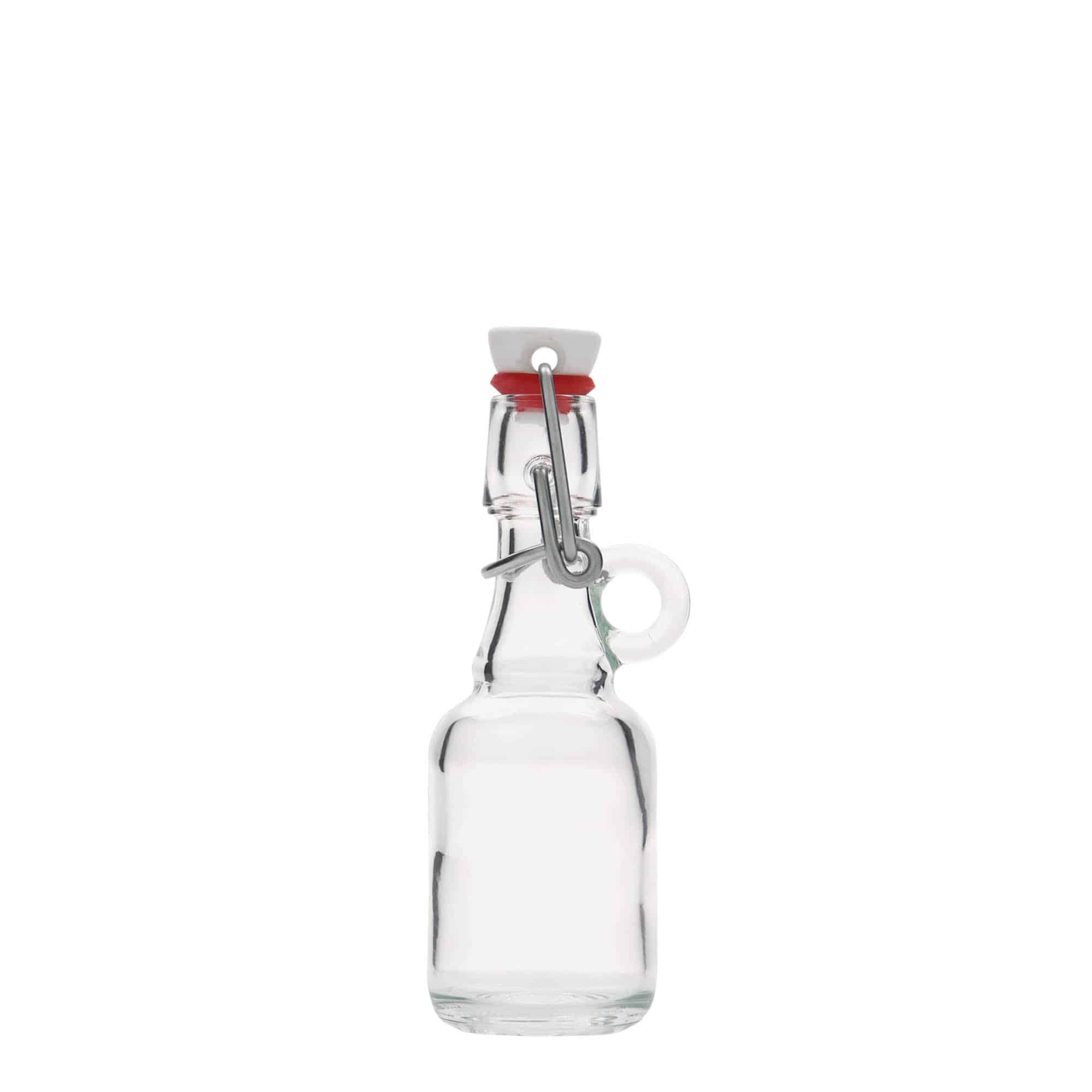 Flacon en verre 40 ml « Santos », ouverture : fermeture à bascule