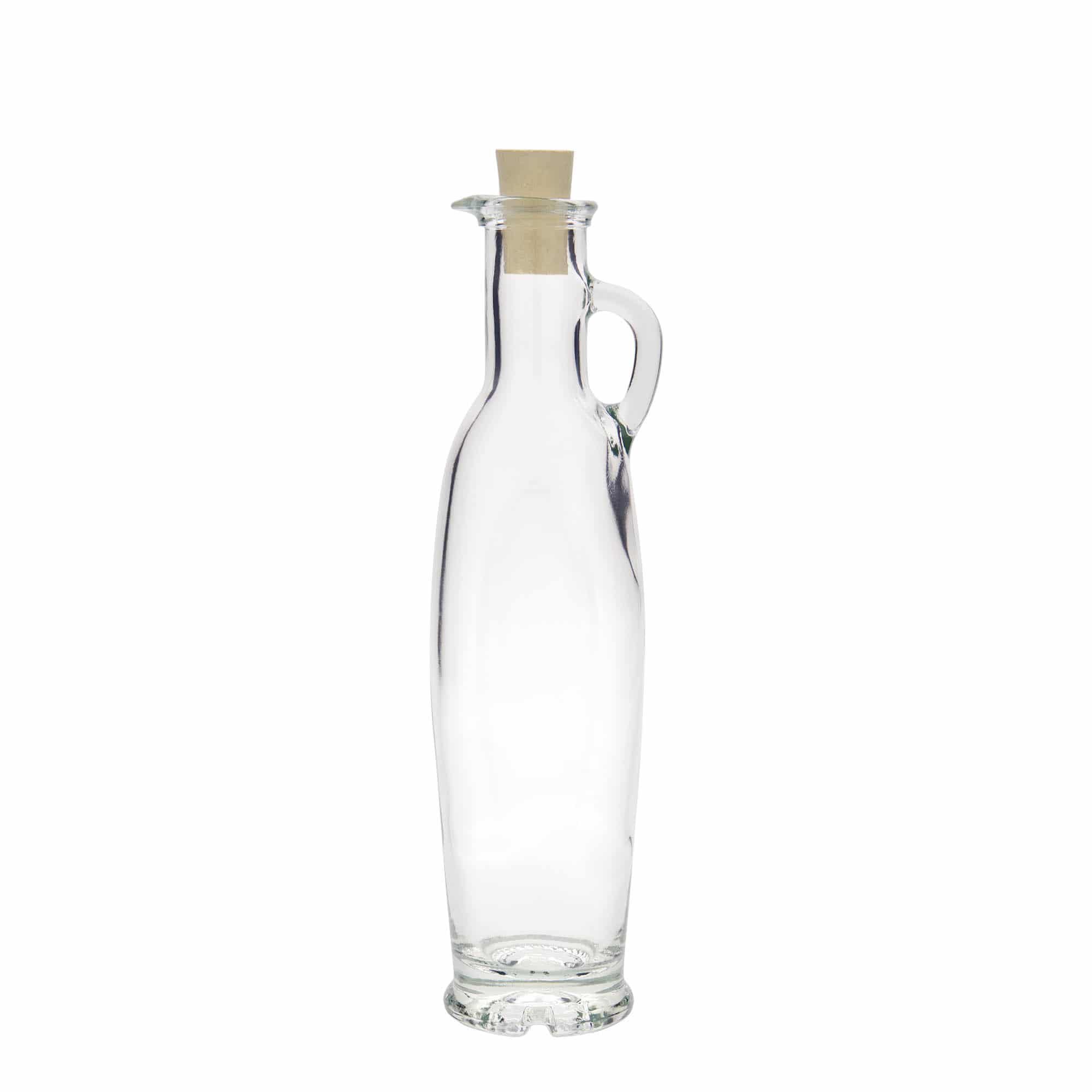 Flacon en verre 250 ml 'Simona', ouverture : bouchon en liège