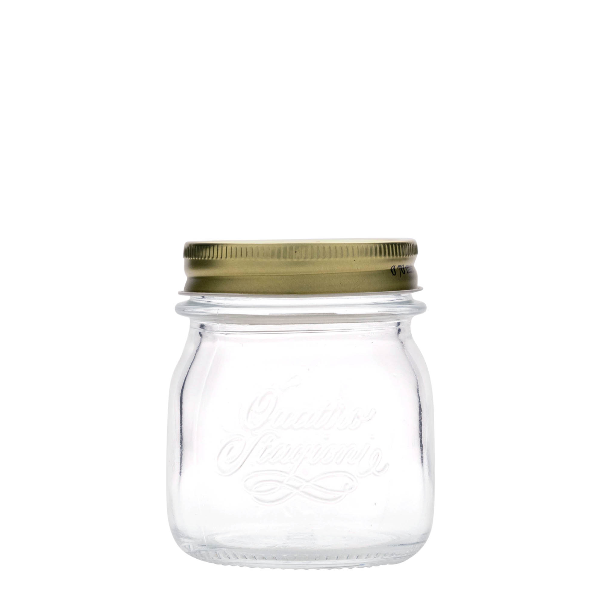 Verre 250 ml 'Quattro Stagioni', ouverture : bouchon à vis