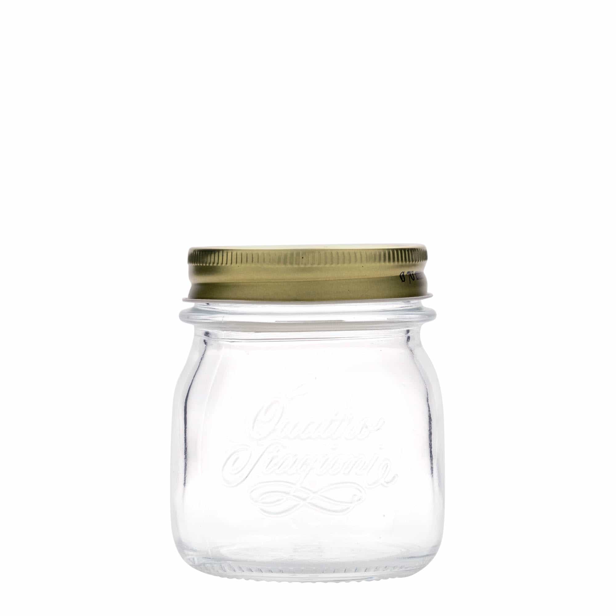 Verre 250 ml 'Quattro Stagioni', ouverture : bouchon à vis
