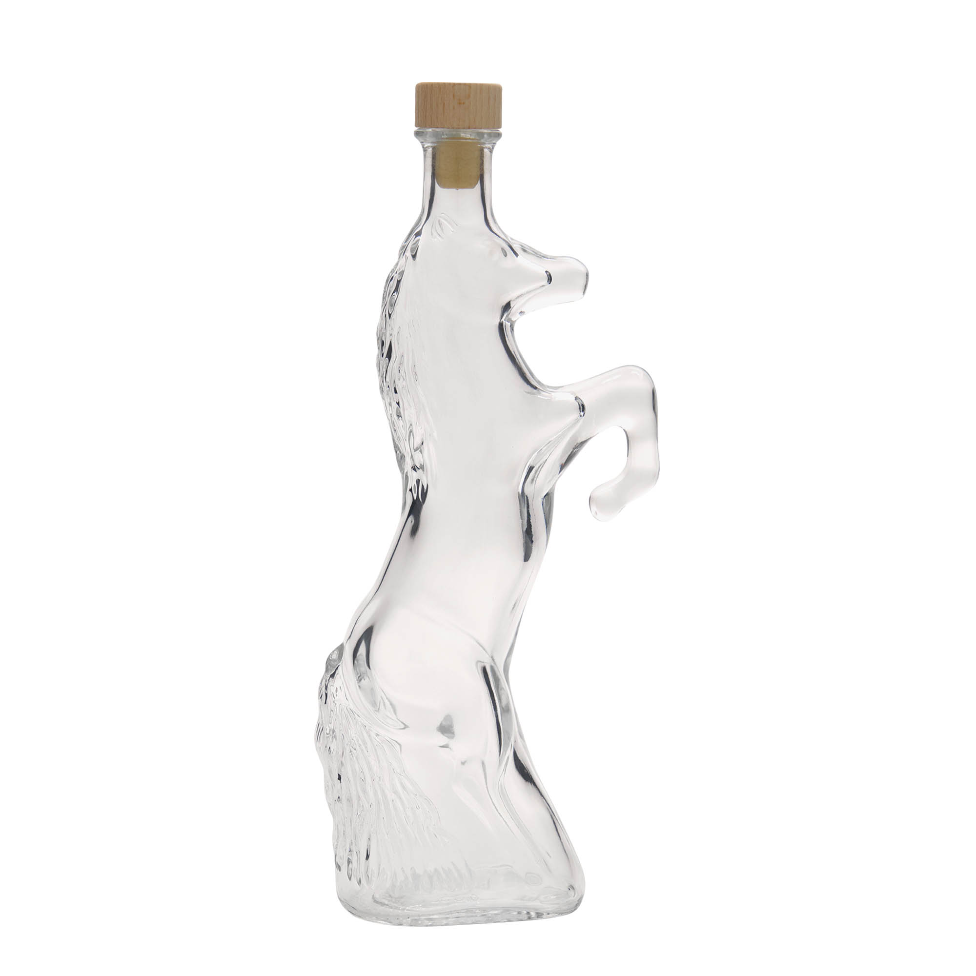 Bouteille en verre 350 ml 'Wild Horse', ouverture : bouchon en liège